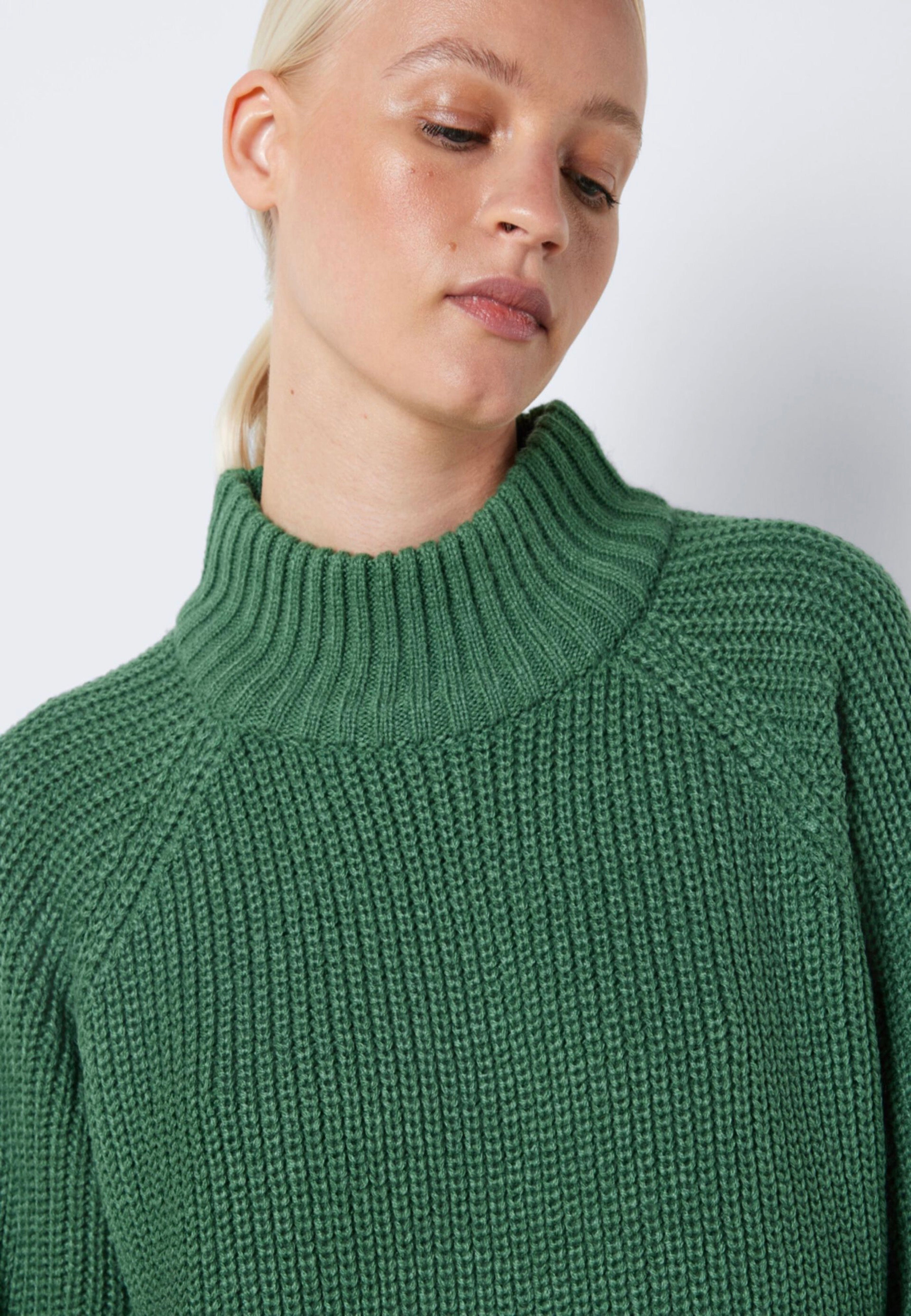 Noisy May - Timmy Highneck Foliage Green - Pullover | Women-Image