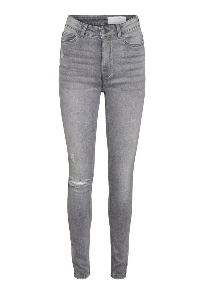 Noisy May - Callie Skinny Medium Grey Denim - Jeans | Women-Image