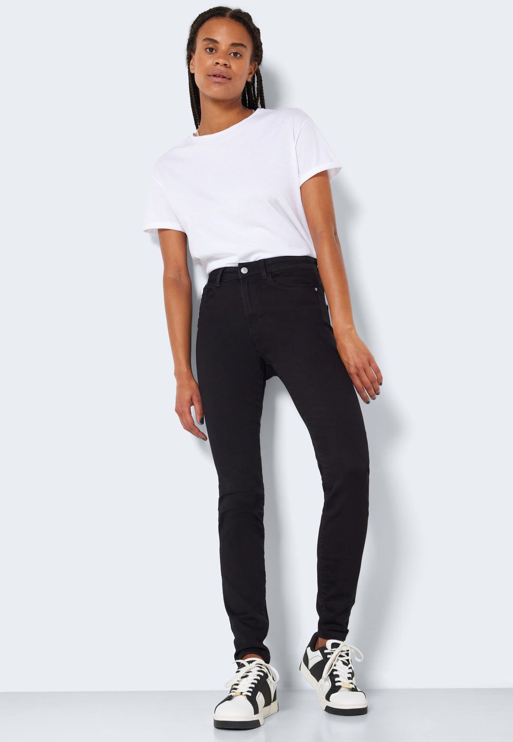 Noisy May - Callie Seamless Black - Jeans | Women-Image