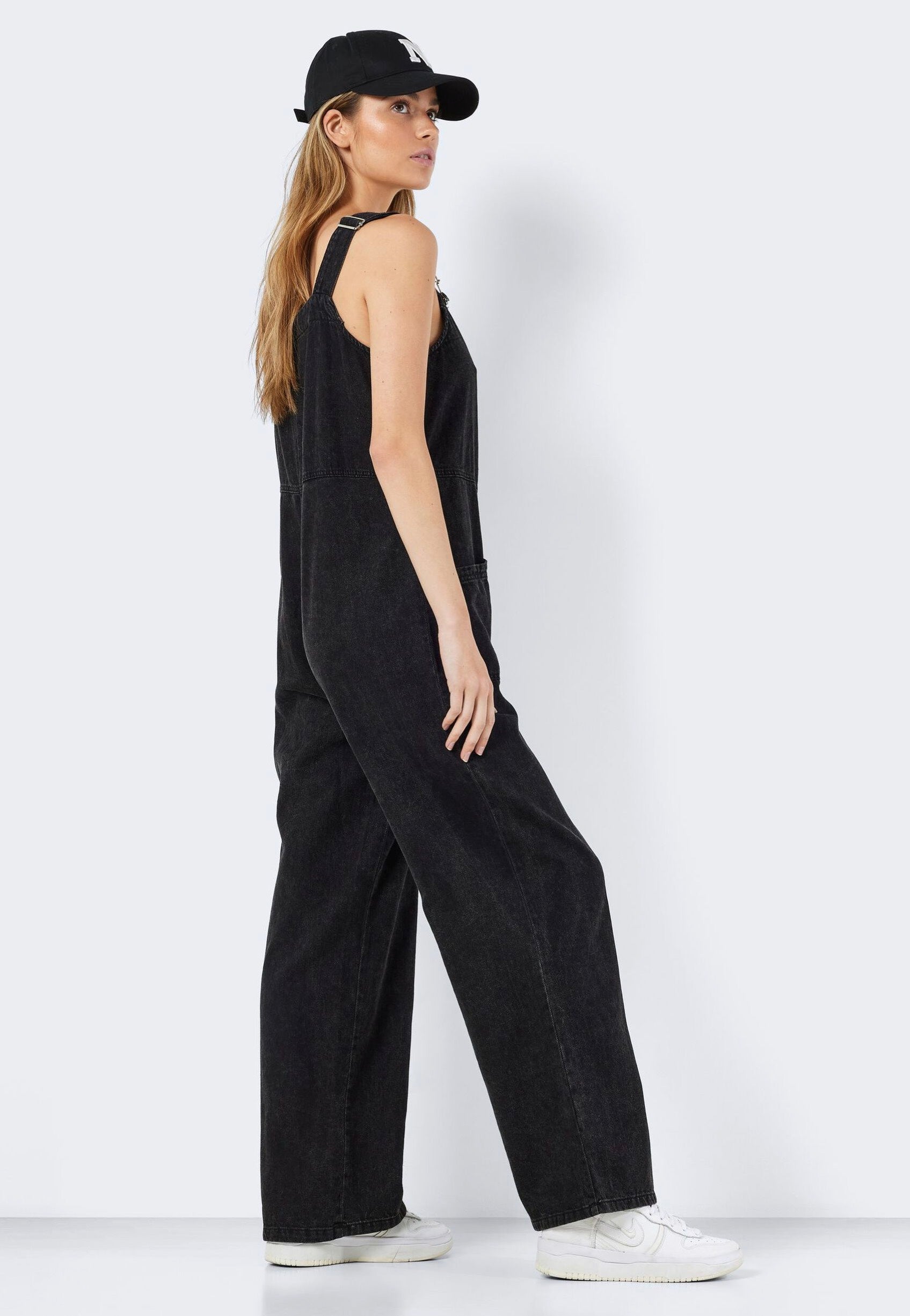 Noisy May - Meta Black Denim - Dungarees | Women-Image