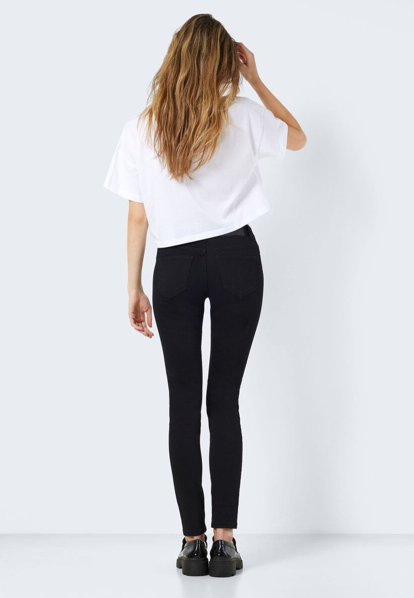 Noisy May - Allie Low Waist Skinny Black - Jeans | Women-Image