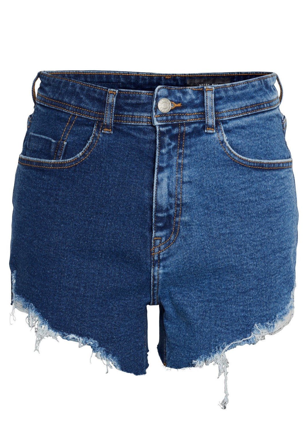 Noisy May - Drew 2 Tone Light Blue Denim - Shorts | Women-Image