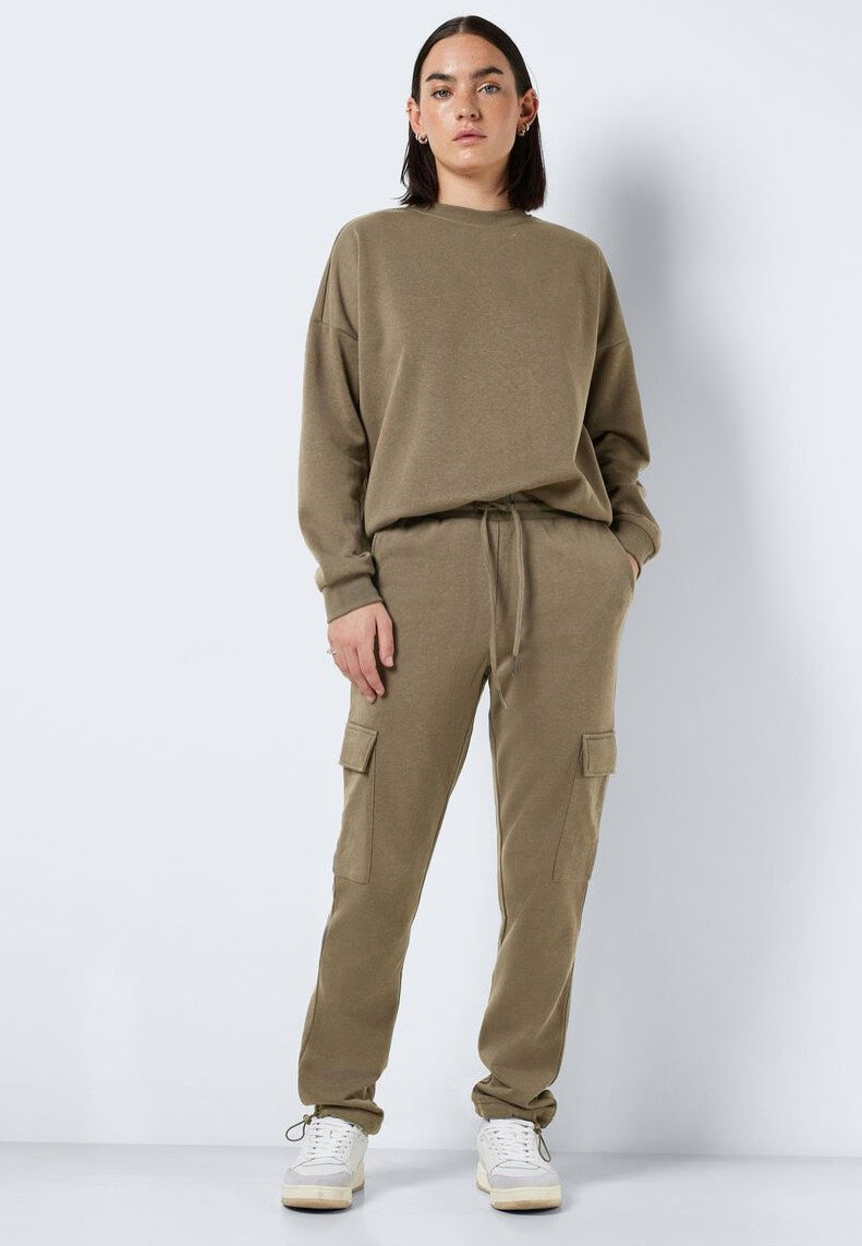 Noisy May - Helene Cargo Crocodile - Sweat Pants | Women-Image