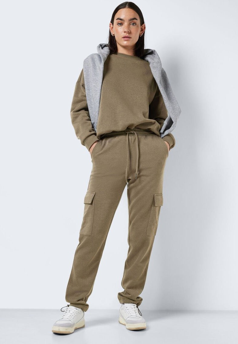 Noisy May - Helene Cargo Crocodile - Sweat Pants | Women-Image