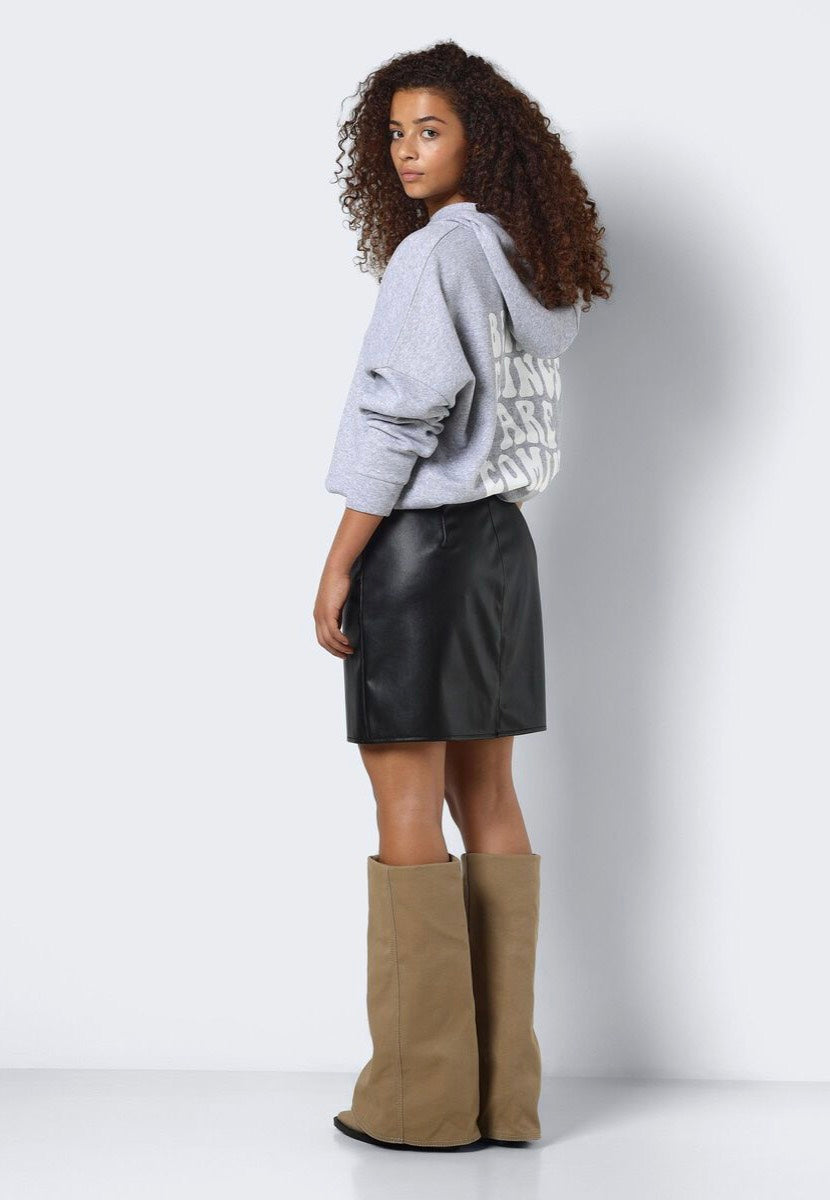 Noisy May - Callie Assymetric Black - Skirt | Women-Image