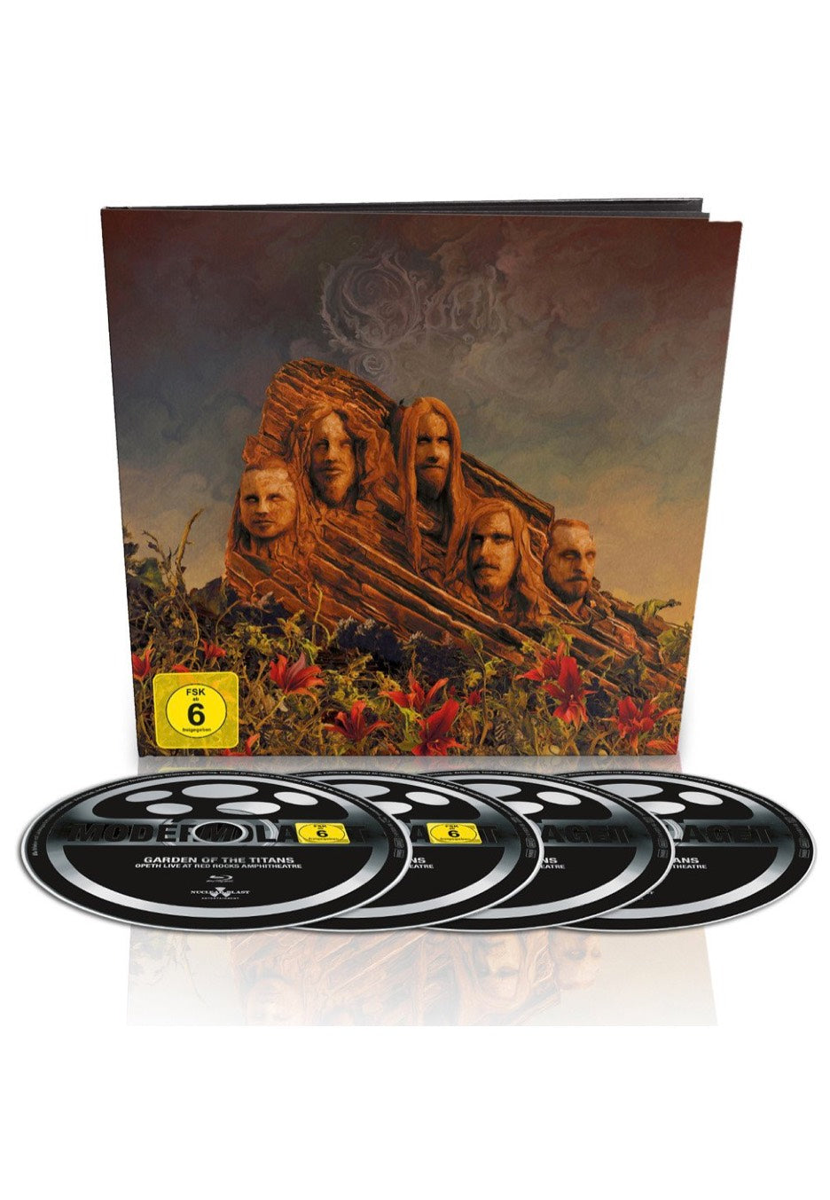 Opeth - Garden Of The Titans (Live) - Earbook 2 DVD/Blu Ray + 2 CD | Neutral-Image