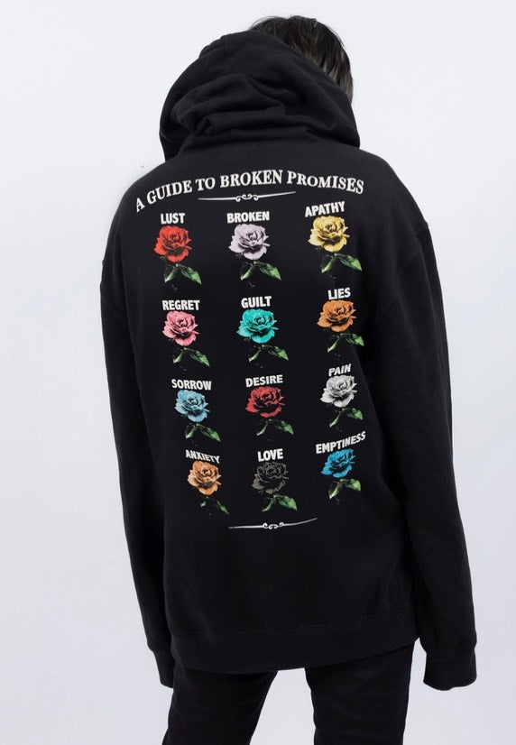 Broken Promises - Feeled Guide Black - Hoodie | Men-Image