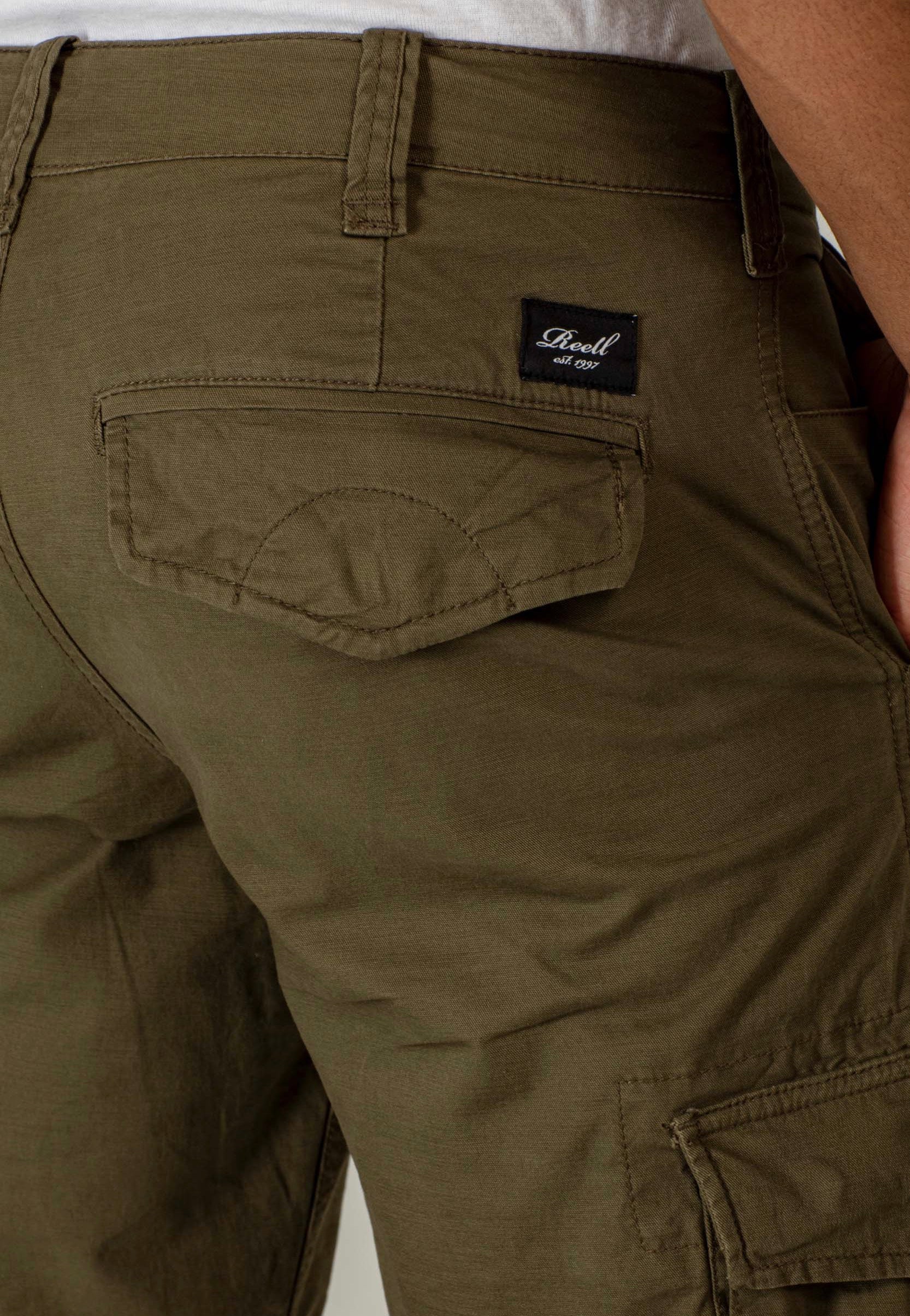 REELL - Flex Cargo Clay Olive - Pants | Men-Image