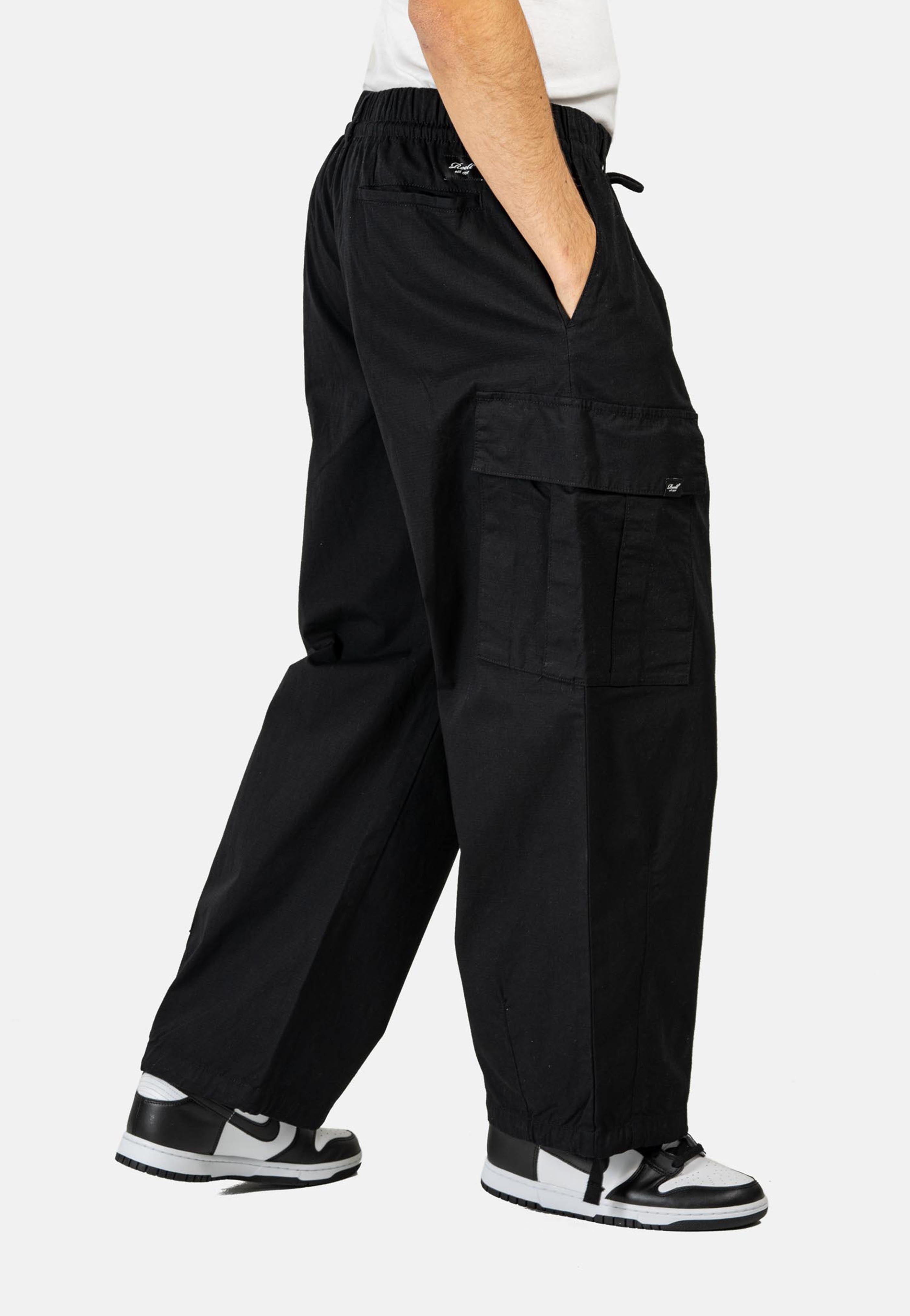 REELL - Para Cargo Deep Black Ripstop - Pants | Men-Image