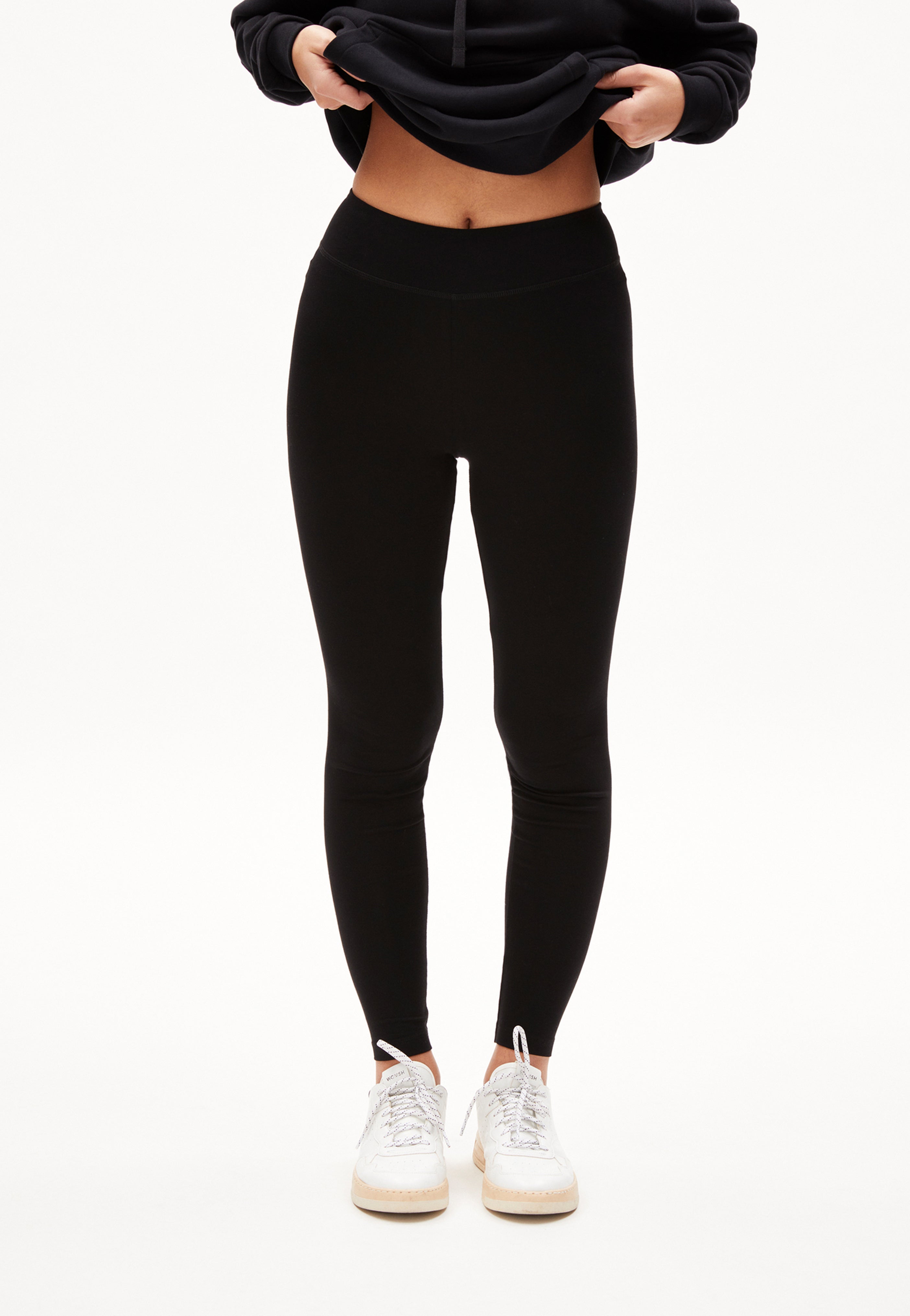 Armedangels - Faribaa Black - Leggings | Women-Image