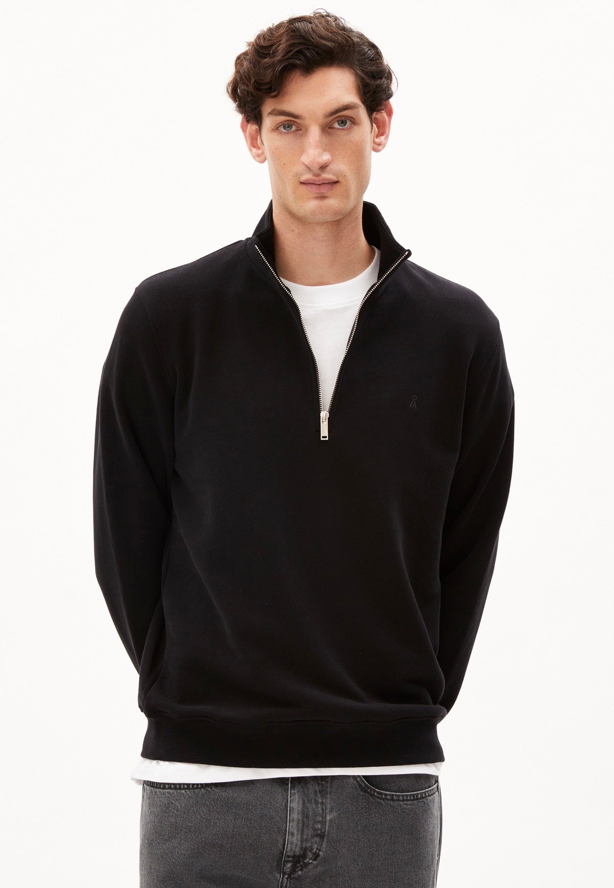 Armedangels - Waarlo Comfort Black - Sweater | Men-Image