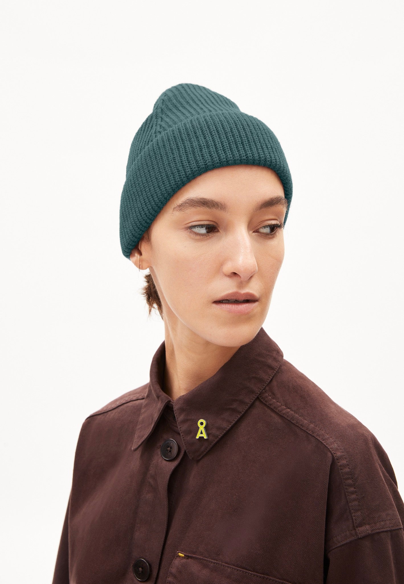 Armedangels - Nildaao Teal Stone - Beanie | Neutral-Image