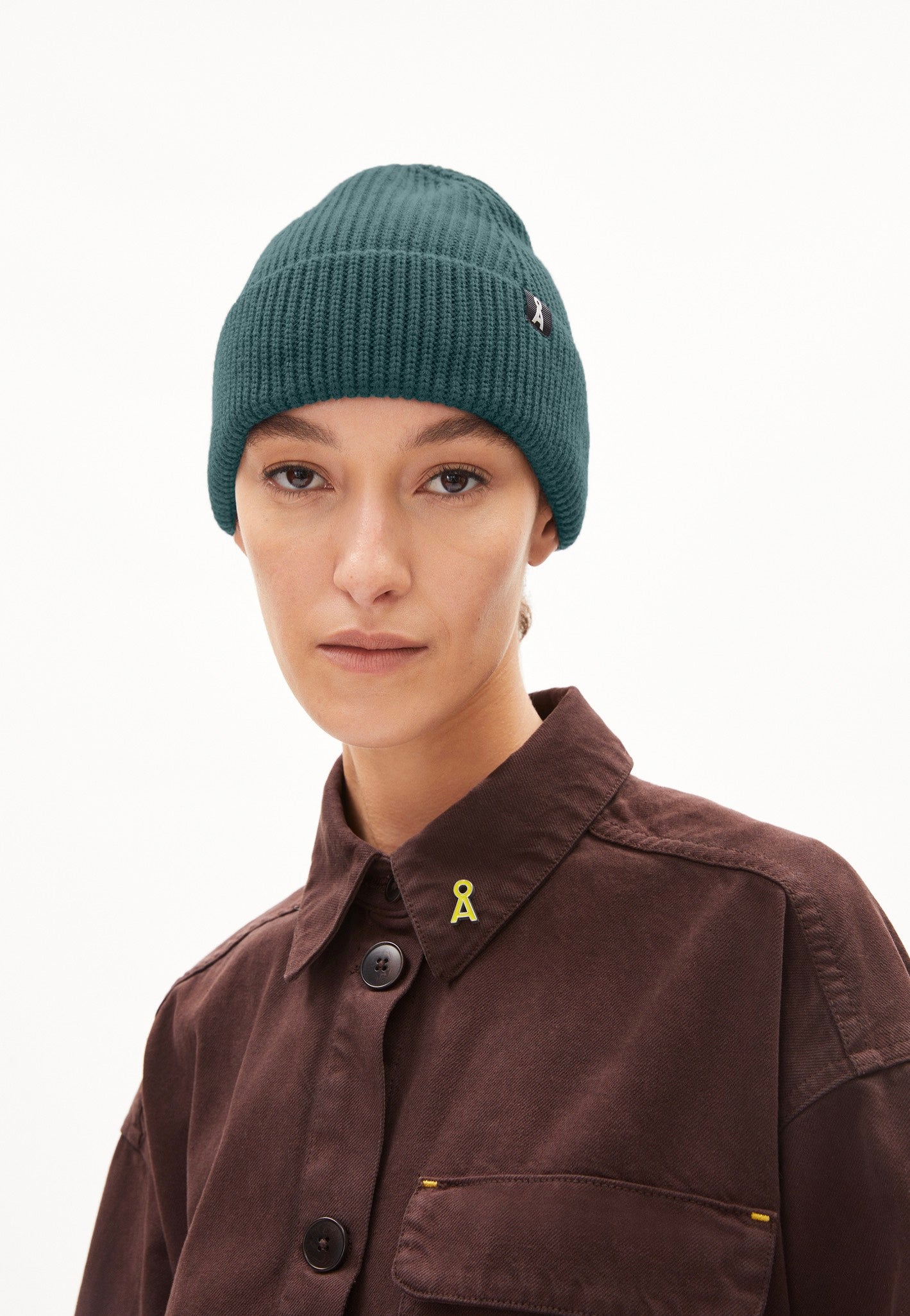 Armedangels - Nildaao Teal Stone - Beanie | Neutral-Image