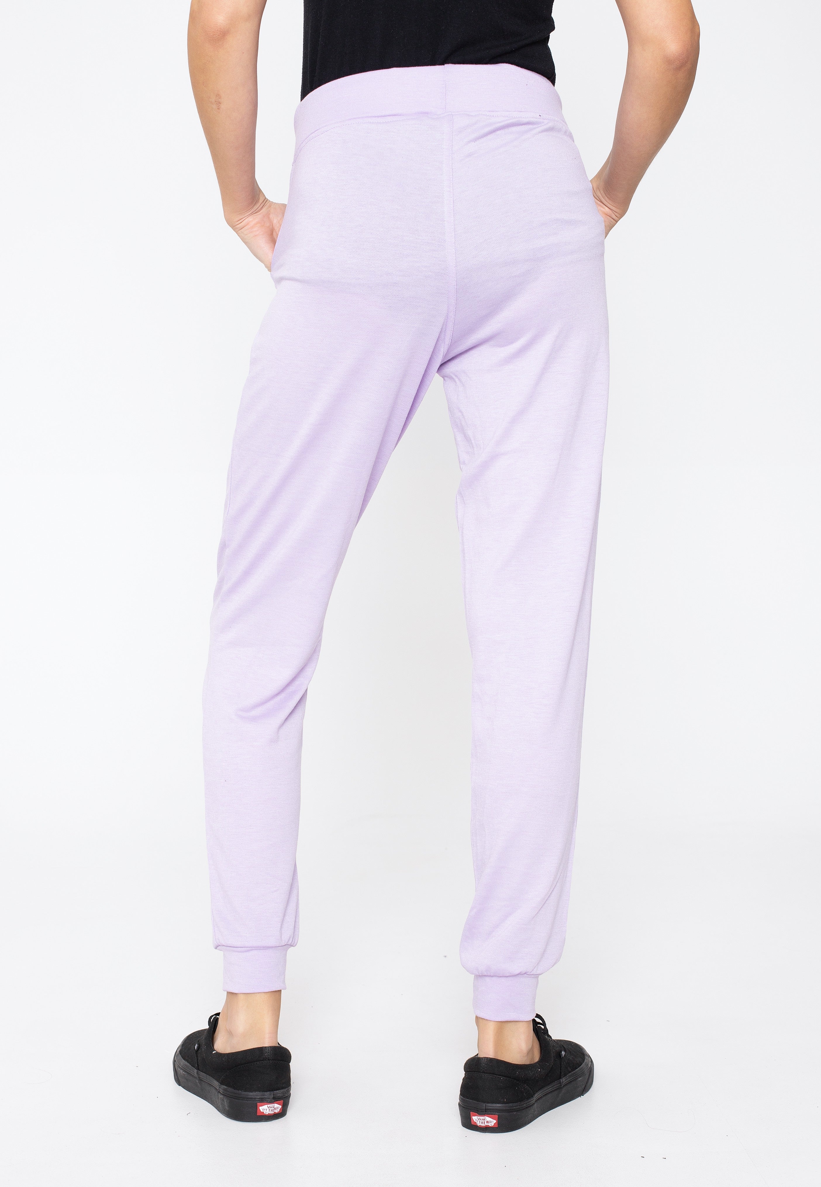 Too Fast - Phase Of The Moon And Stars Purple - Sweat Pants | Women-Image