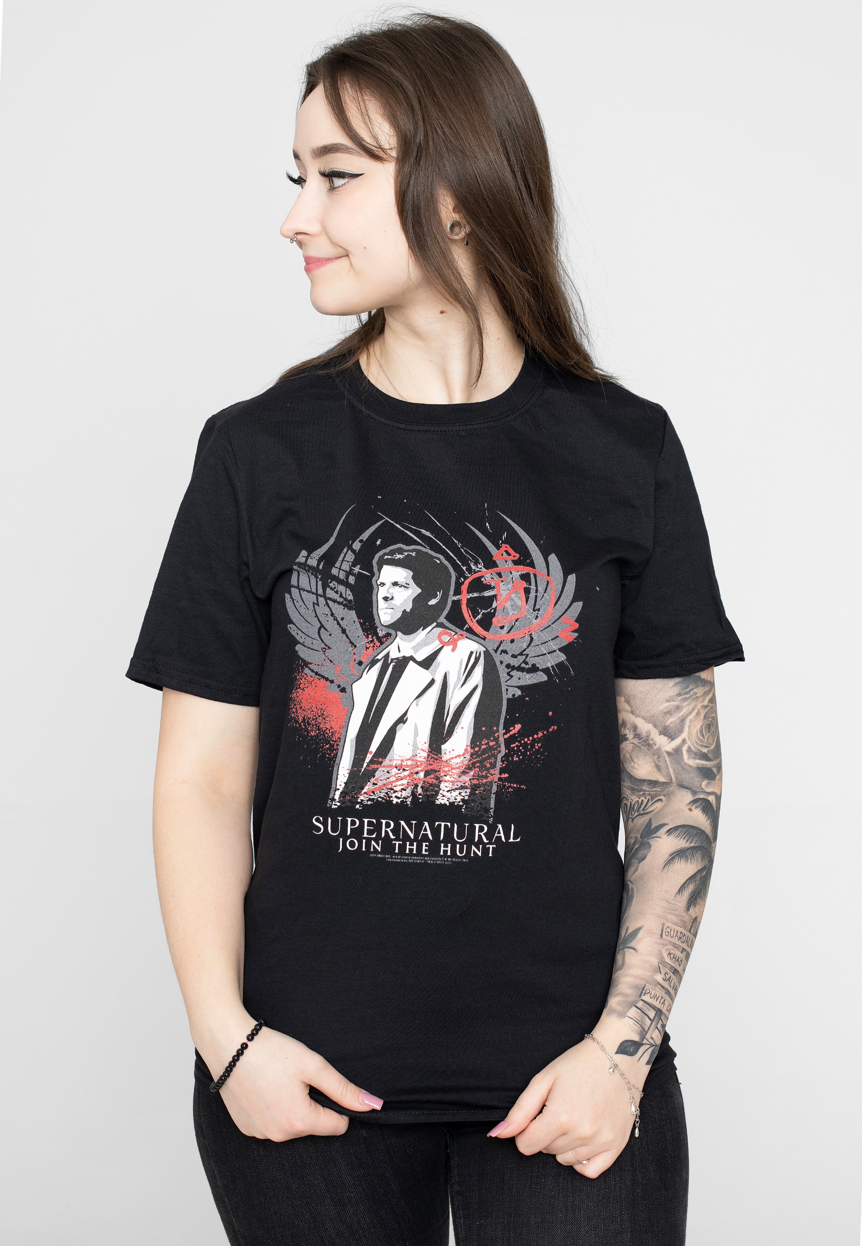 Supernatural - Join The Hunt Wings - T-Shirt | Women-Image