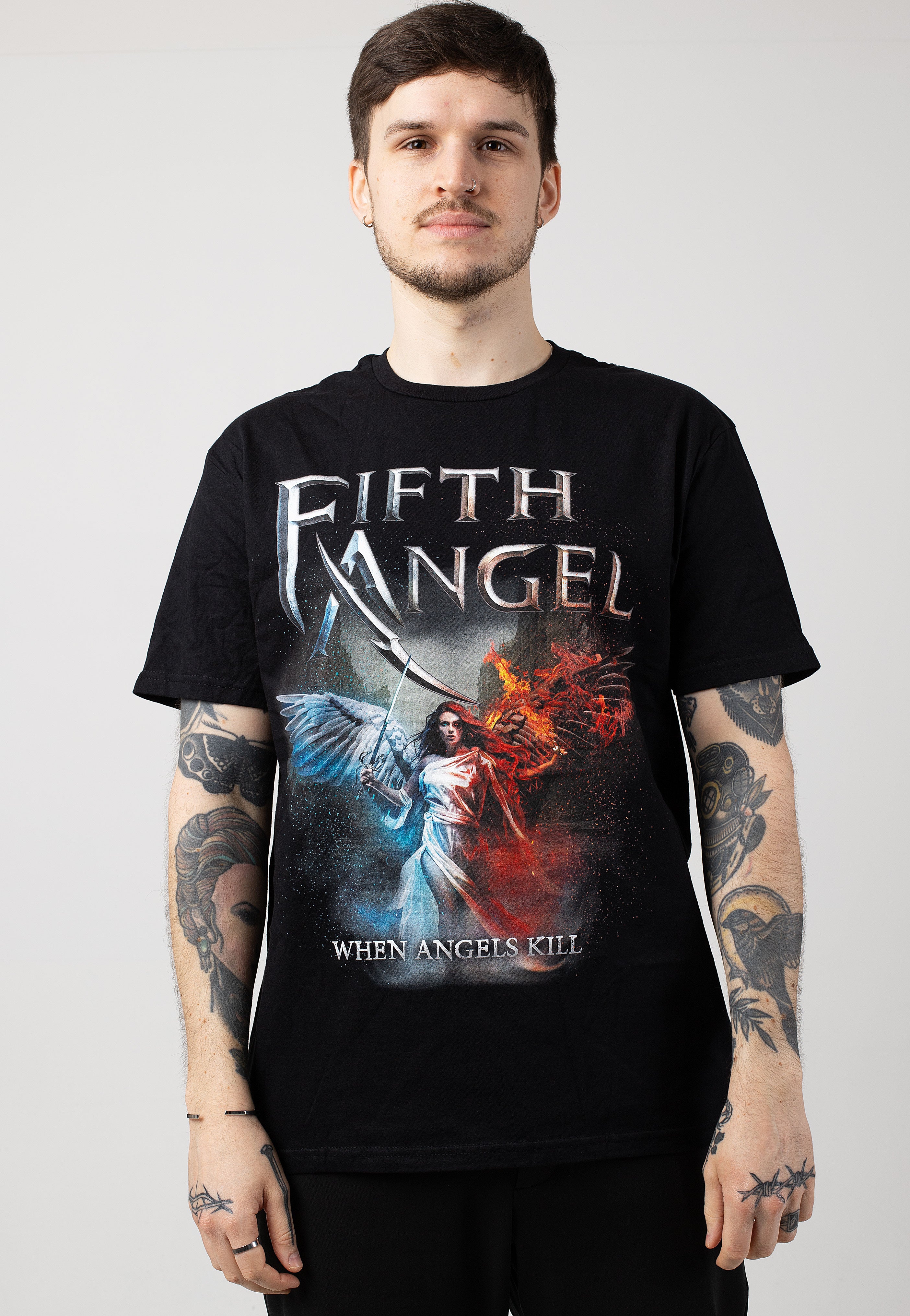 Fifth Angel - When Angels Kill - T-Shirt | Men-Image