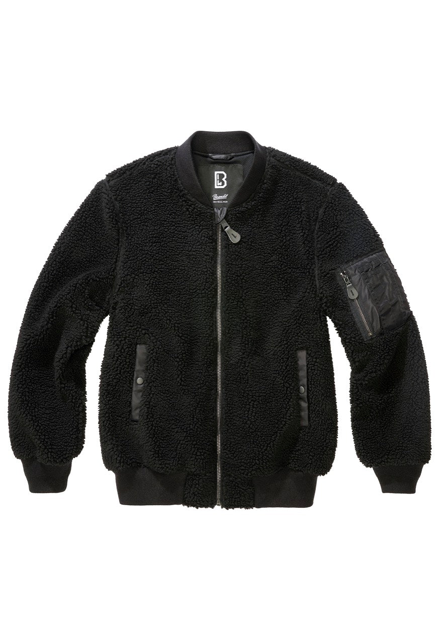 Brandit - MA1 Sherpa Black - Jacket | Men-Image