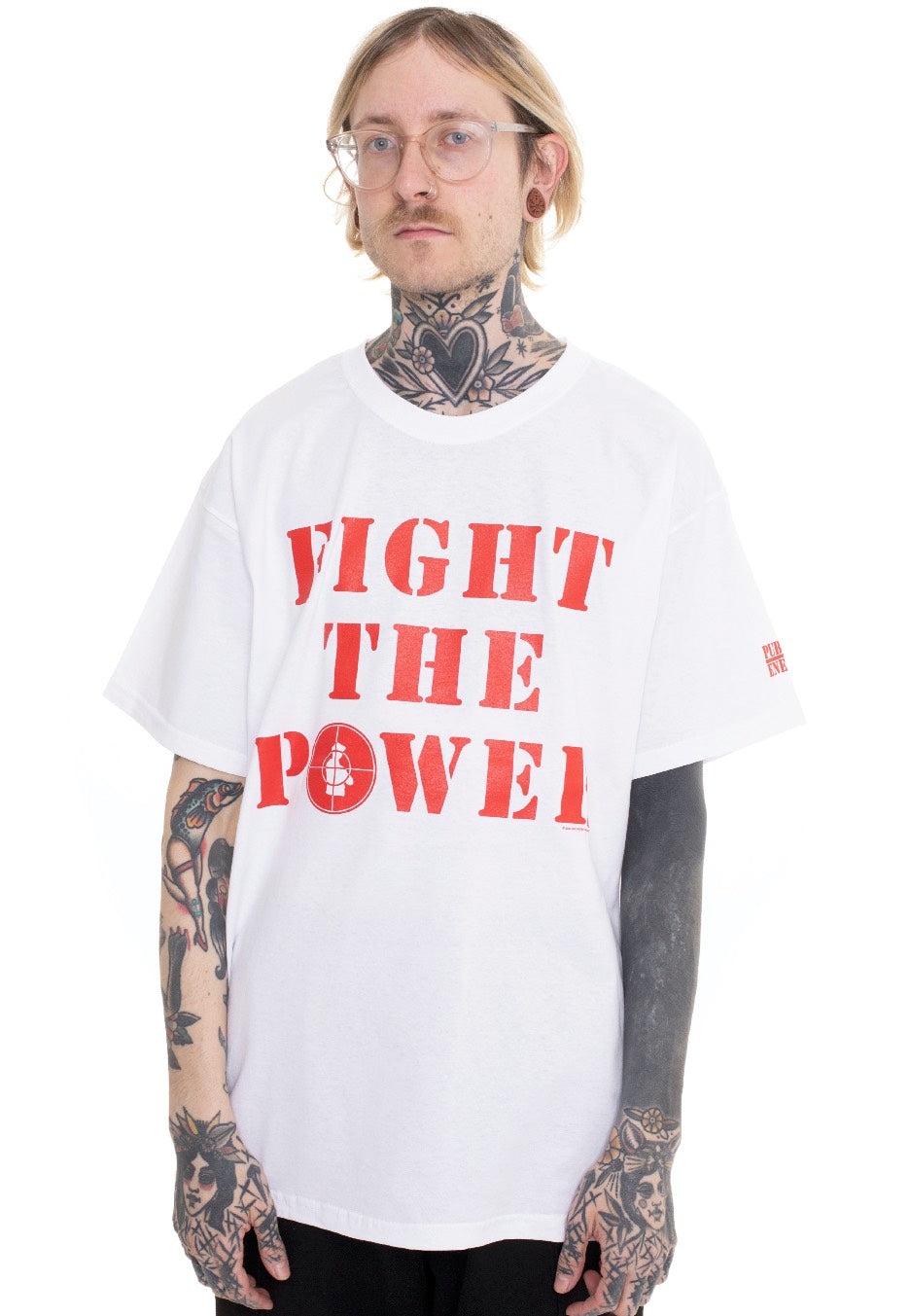 Public Enemy - Fight The Power White - T-Shirt | Men-Image