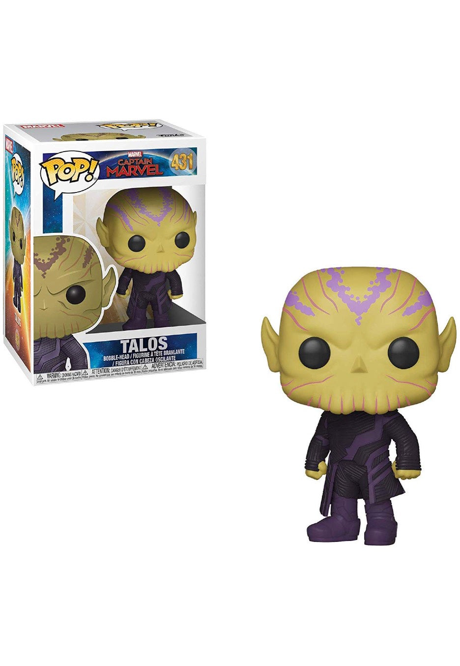 Captain Marvel - Talos POP Marvel - Funko Pop | Neutral-Image