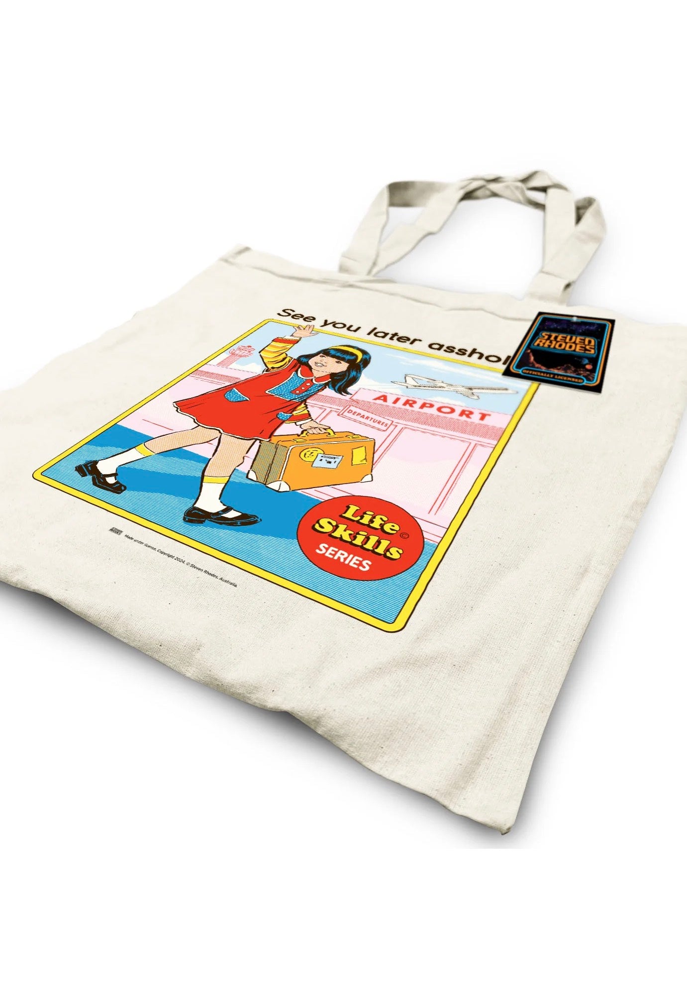 Steven Rhodes - See You Later Natural - Tote Bag | Neutral-Image