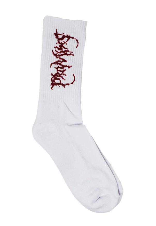 Broken Promises - Graveyard White - Socks | Neutral-Image