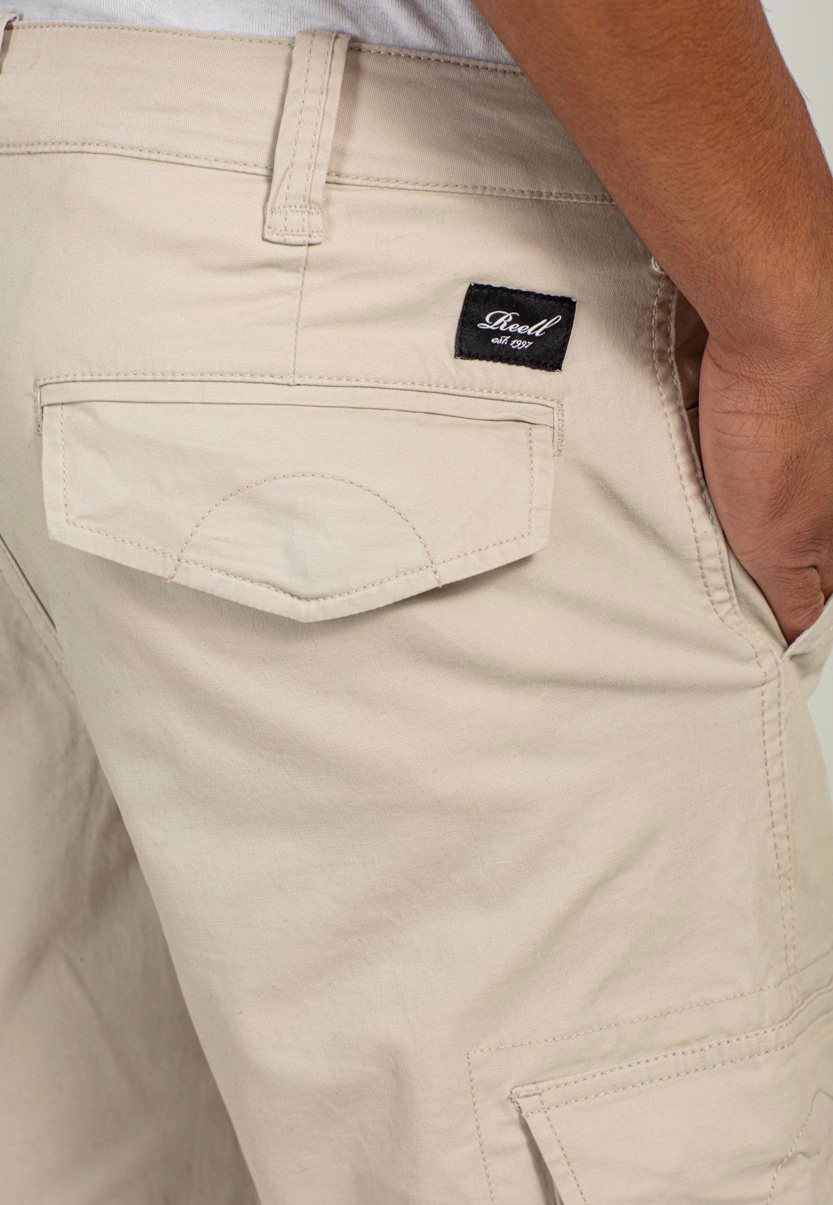 REELL - Flex Cargo LC Oatmeal - Pants | Men-Image