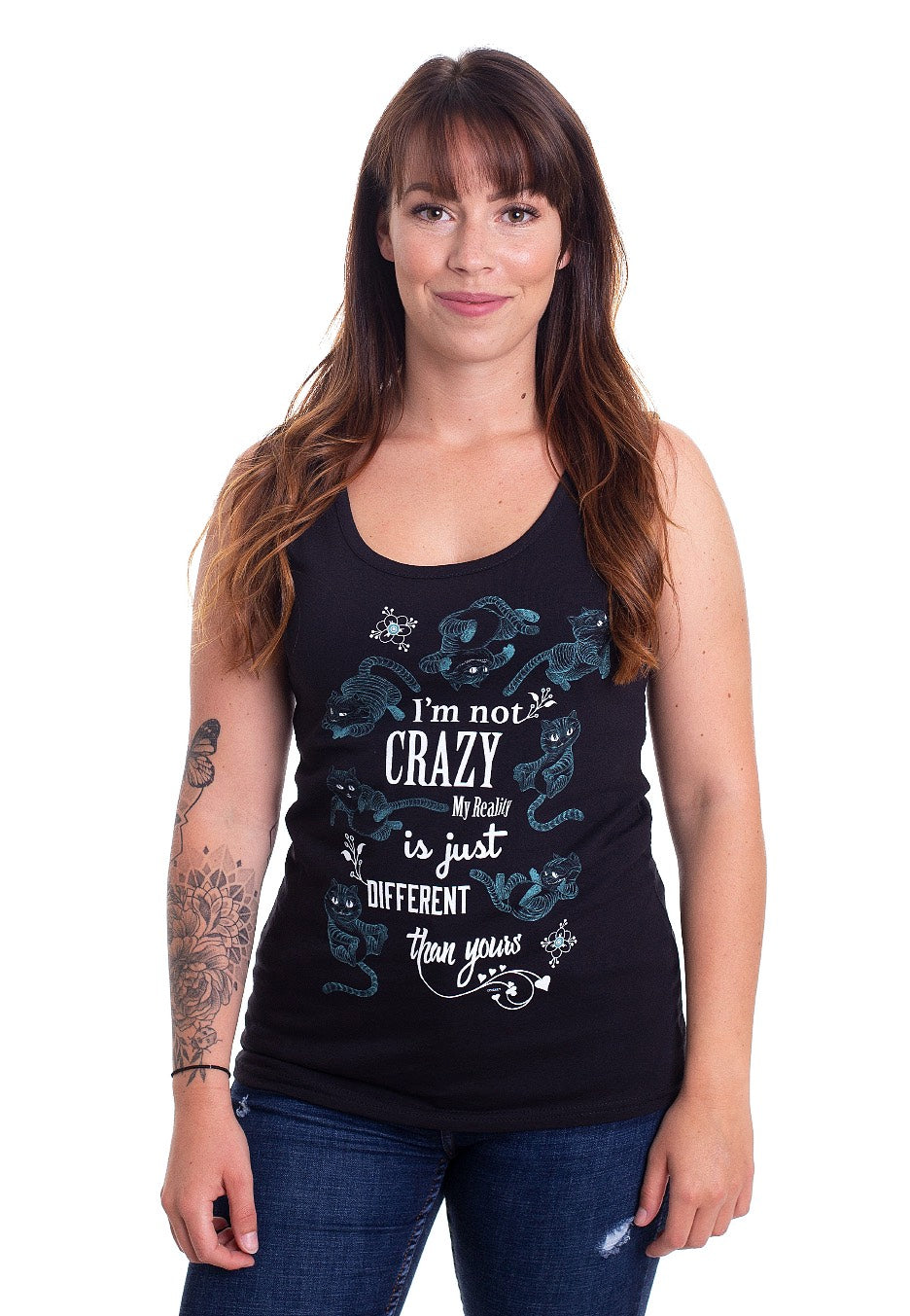 Alice In Wonderland - Not Crazy - Tank | Women-Image