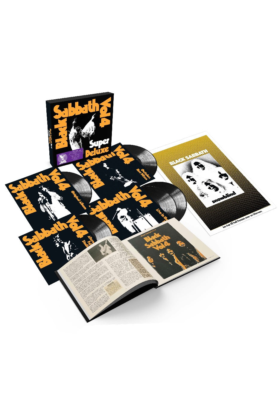 Black Sabbath - Vol.4 (Super Deluxe) - Vinyl Box | Neutral-Image