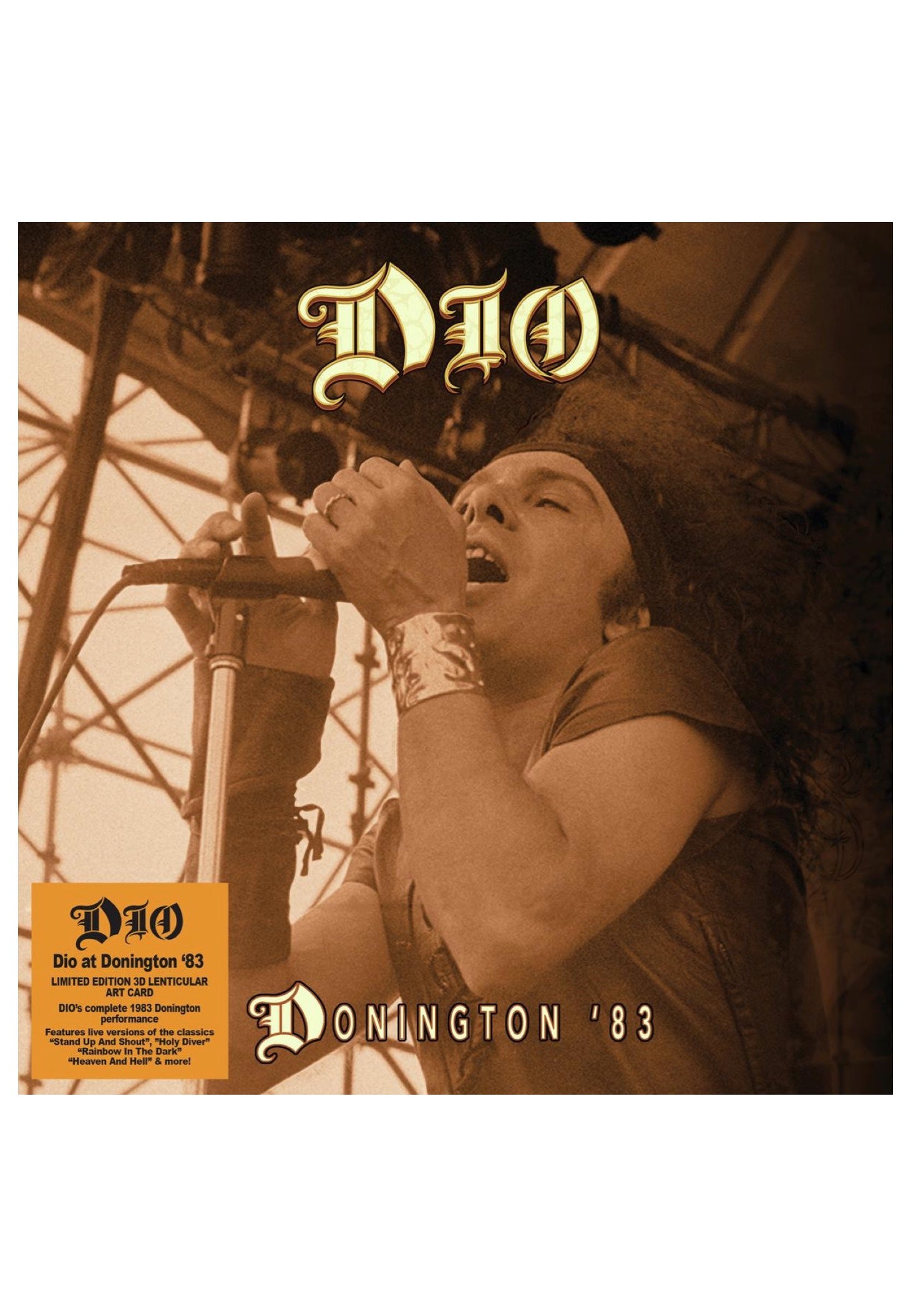 Dio - Dio At Donington '83 (Limited Edition with Lenticular Cover) - Digipak CD | Neutral-Image