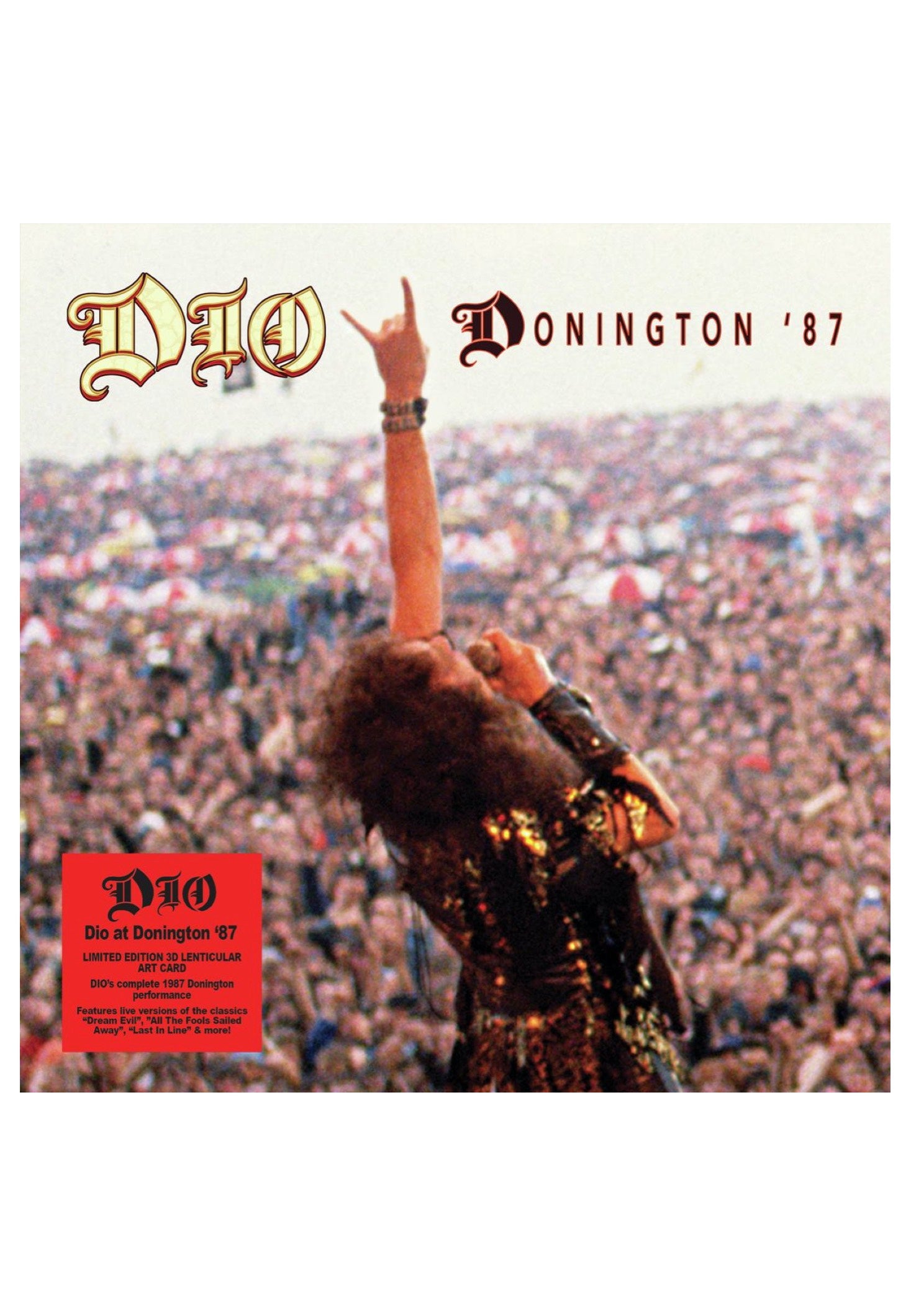 Dio - Dio At Donington '87 (Limited Edition with Lenticular Cover) - Digipak CD | Neutral-Image