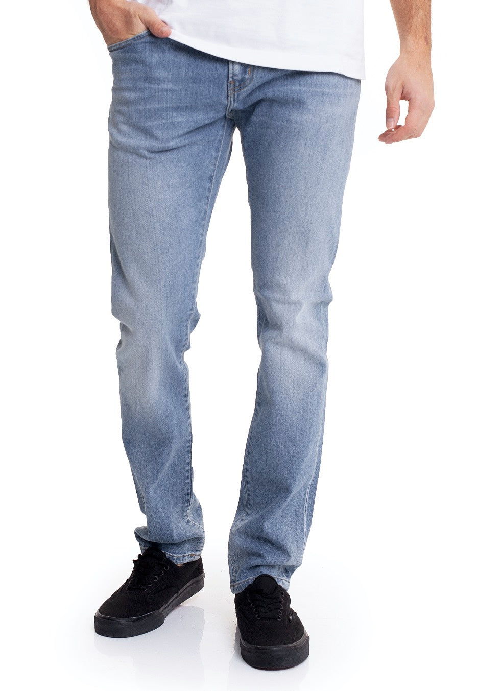 Carhartt WIP - Rebel Blue Worn Bleached - Jeans | Men-Image