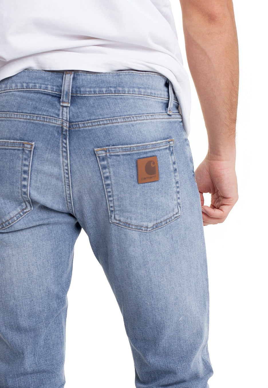 Carhartt WIP - Rebel Blue Worn Bleached - Jeans | Men-Image