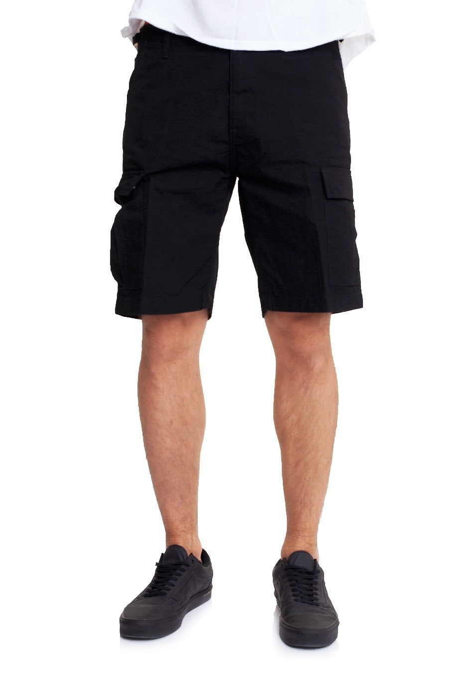 Carhartt WIP - Aviation Black Rinsed - Shorts | Men-Image