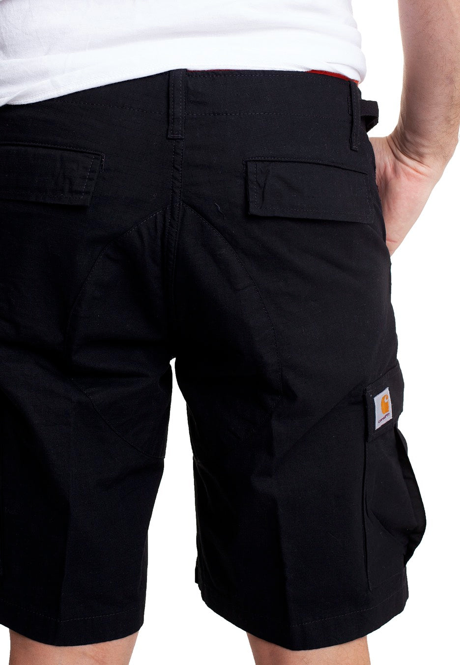 Carhartt WIP - Aviation Black Rinsed - Shorts | Men-Image