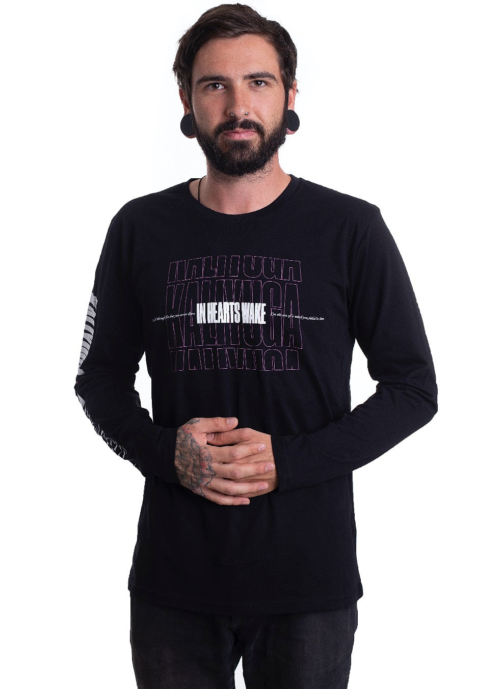 In Hearts Wake - Burn - Longsleeve | Men-Image