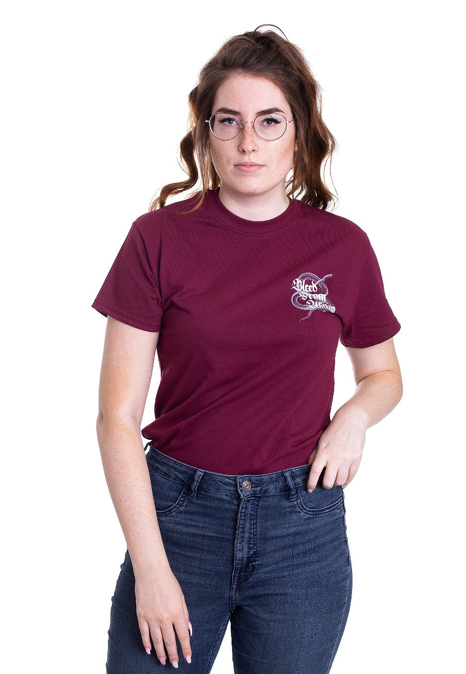 Bleed From Within - Snake Maroon - T-Shirt | Women-Image