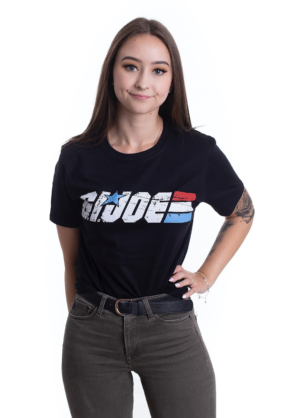 G.I. Joe - Distressed Logo - T-Shirt | Women-Image