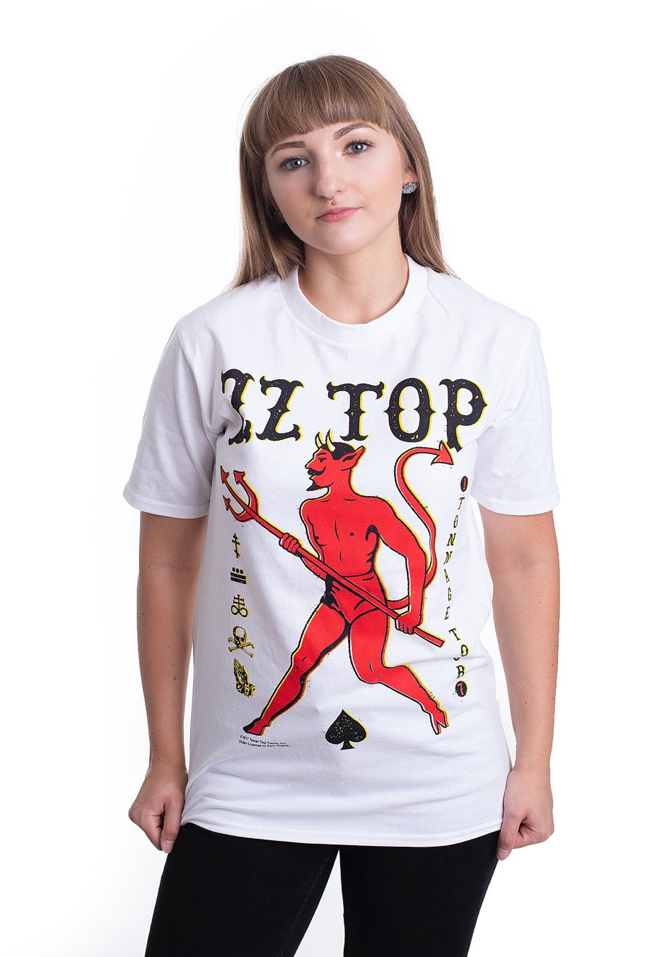 ZZ Top - Tonnage Tout White - T-Shirt | Women-Image