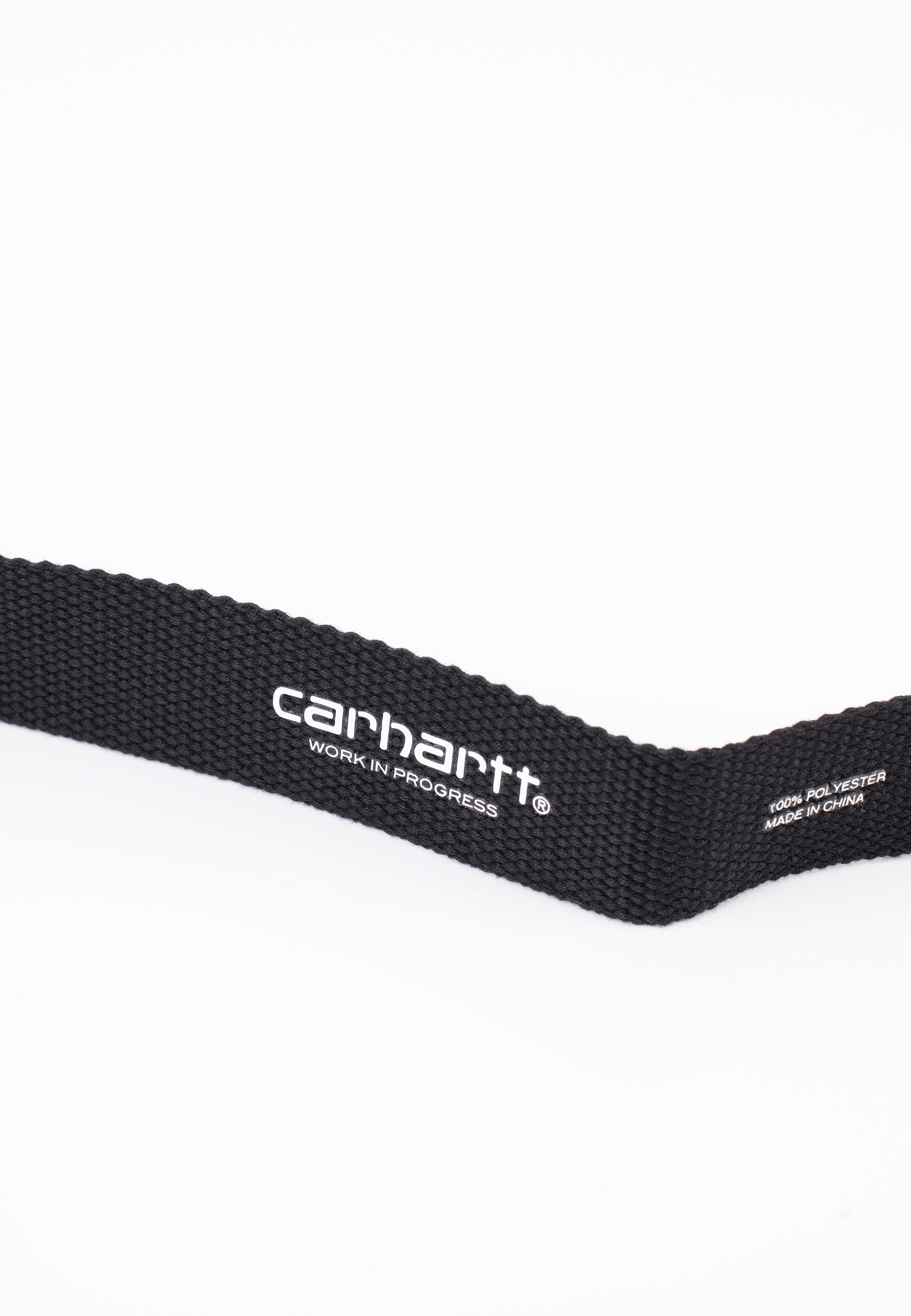 Carhartt WIP - Script Tonal Black - Belt | Neutral-Image