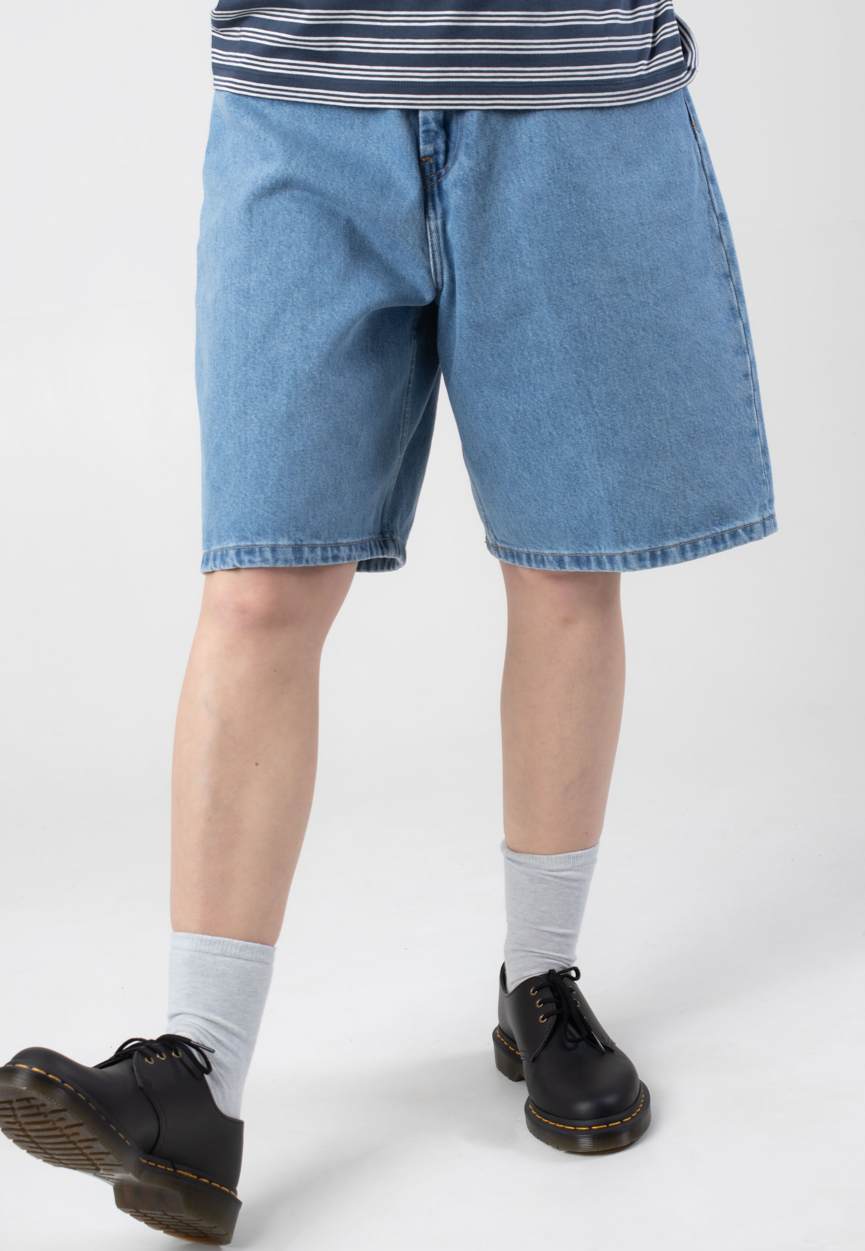 Carhartt WIP - W' Brandon Stone Bleached Blue - Shorts | Women-Image