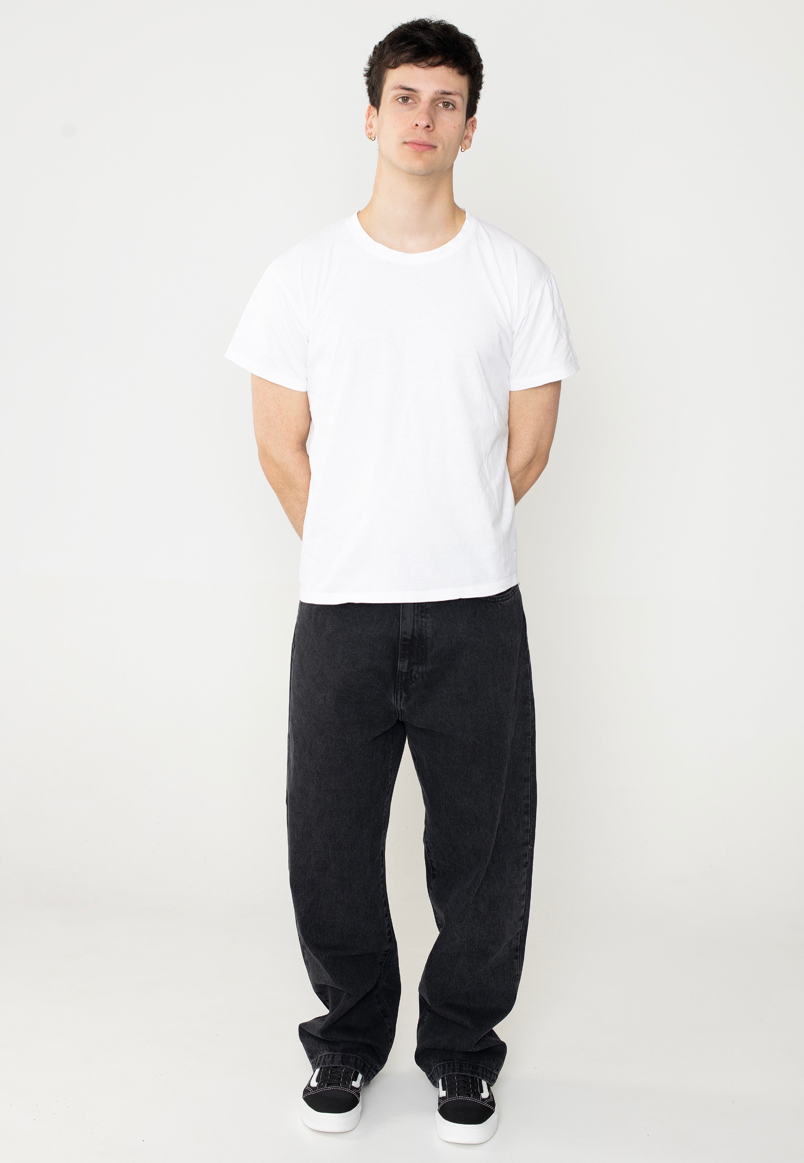 Carhartt WIP - Landon Pant Stone Washed Black - Jeans | Men-Image