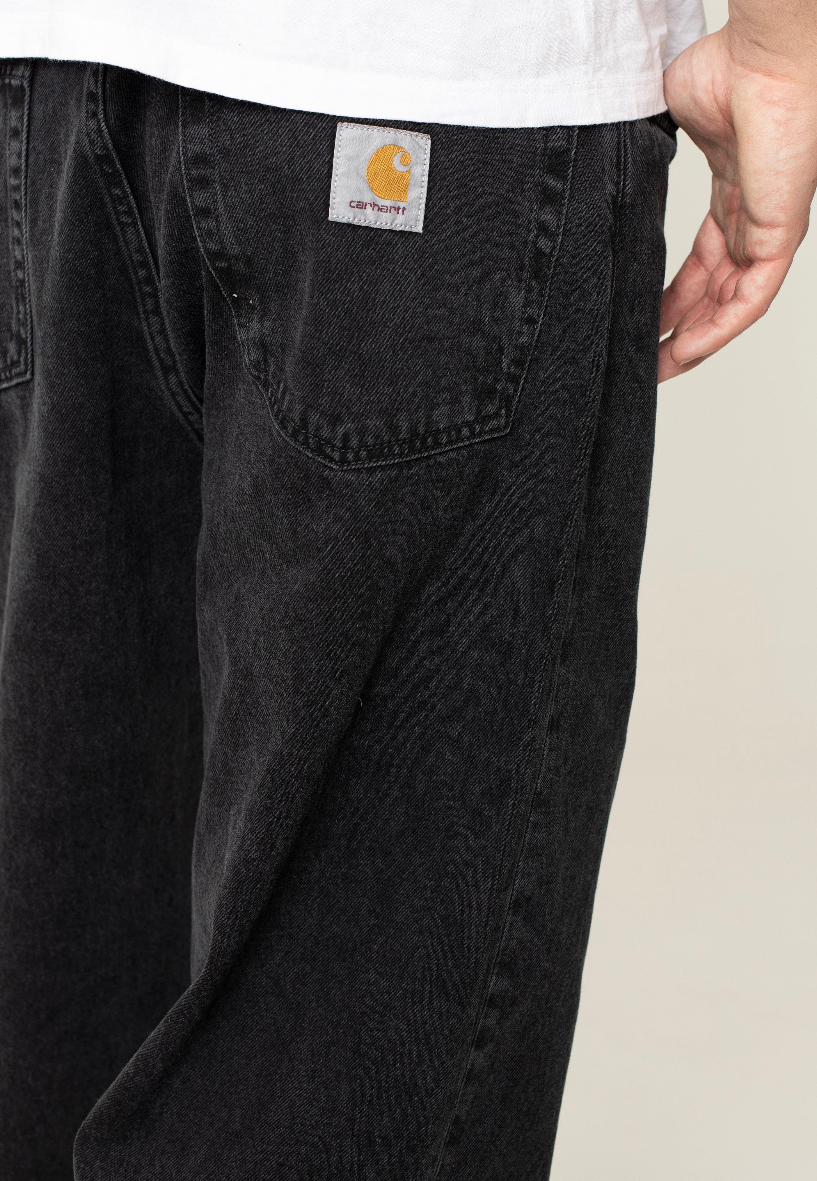 Carhartt WIP - Landon Pant Stone Washed Black - Jeans | Men-Image