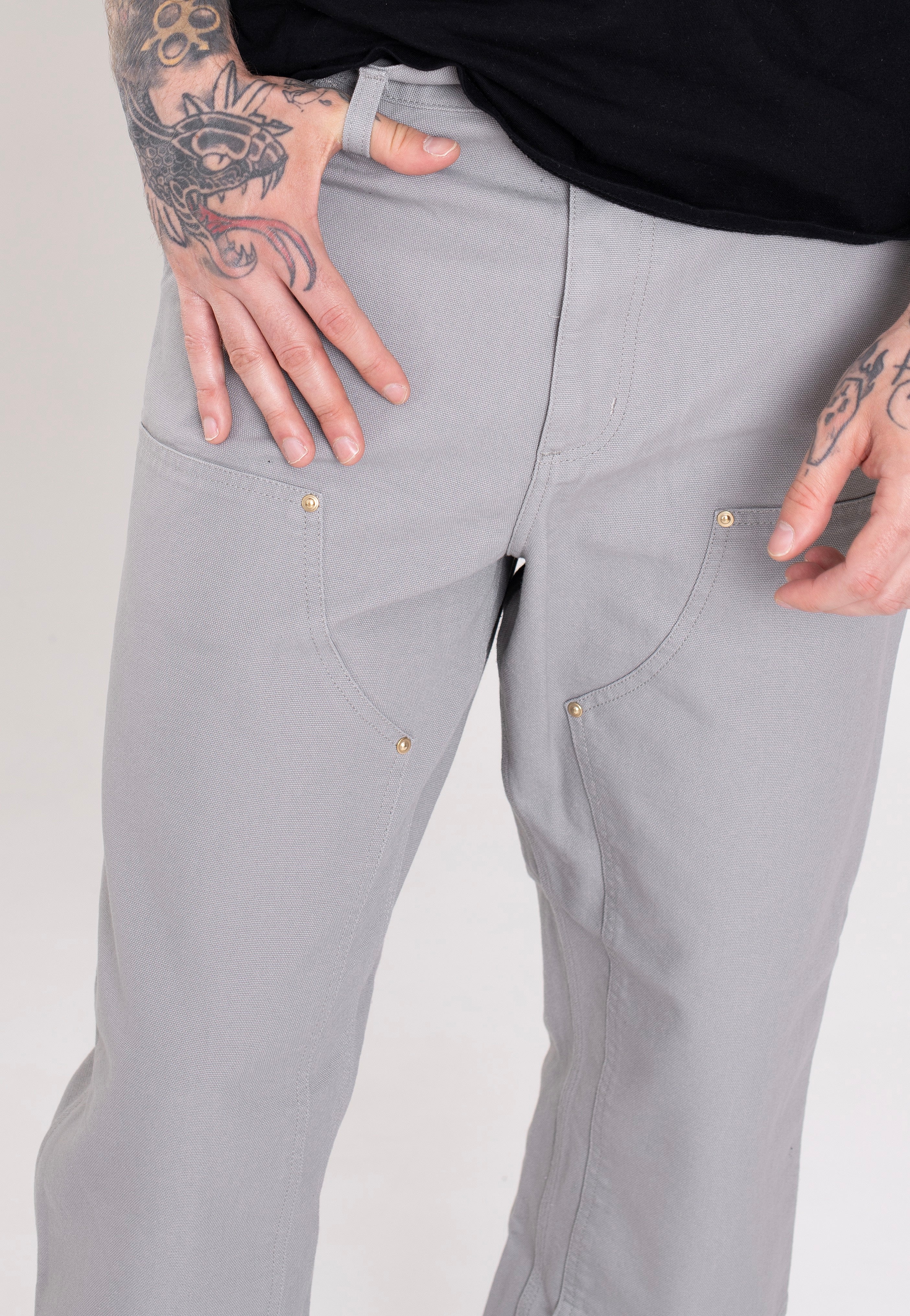 Carhartt WIP - Double Knee Rinsed Marengo - Jeans | Men-Image