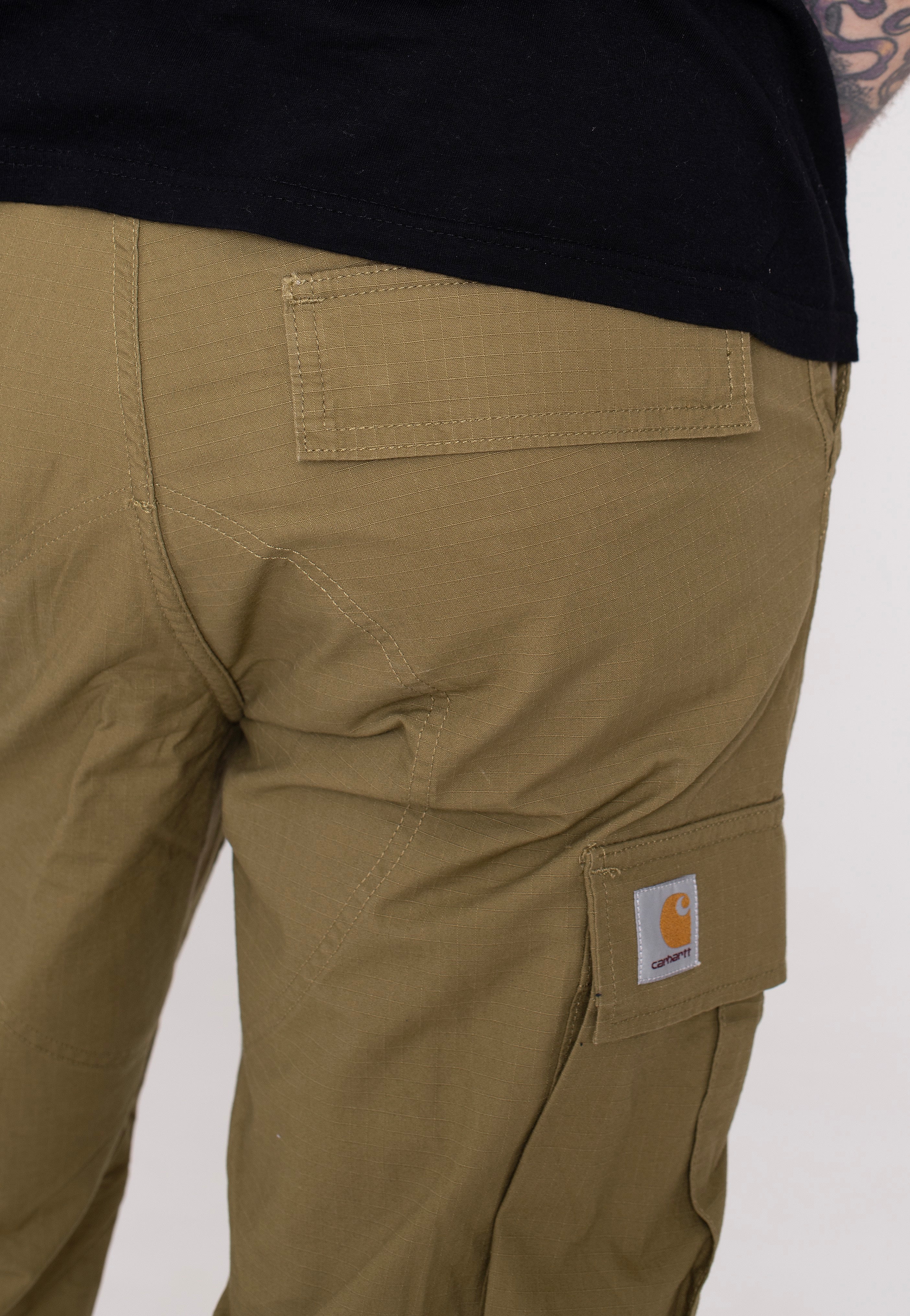 Carhartt WIP - Regular Cargo Rinsed Larch - Pants | Men-Image