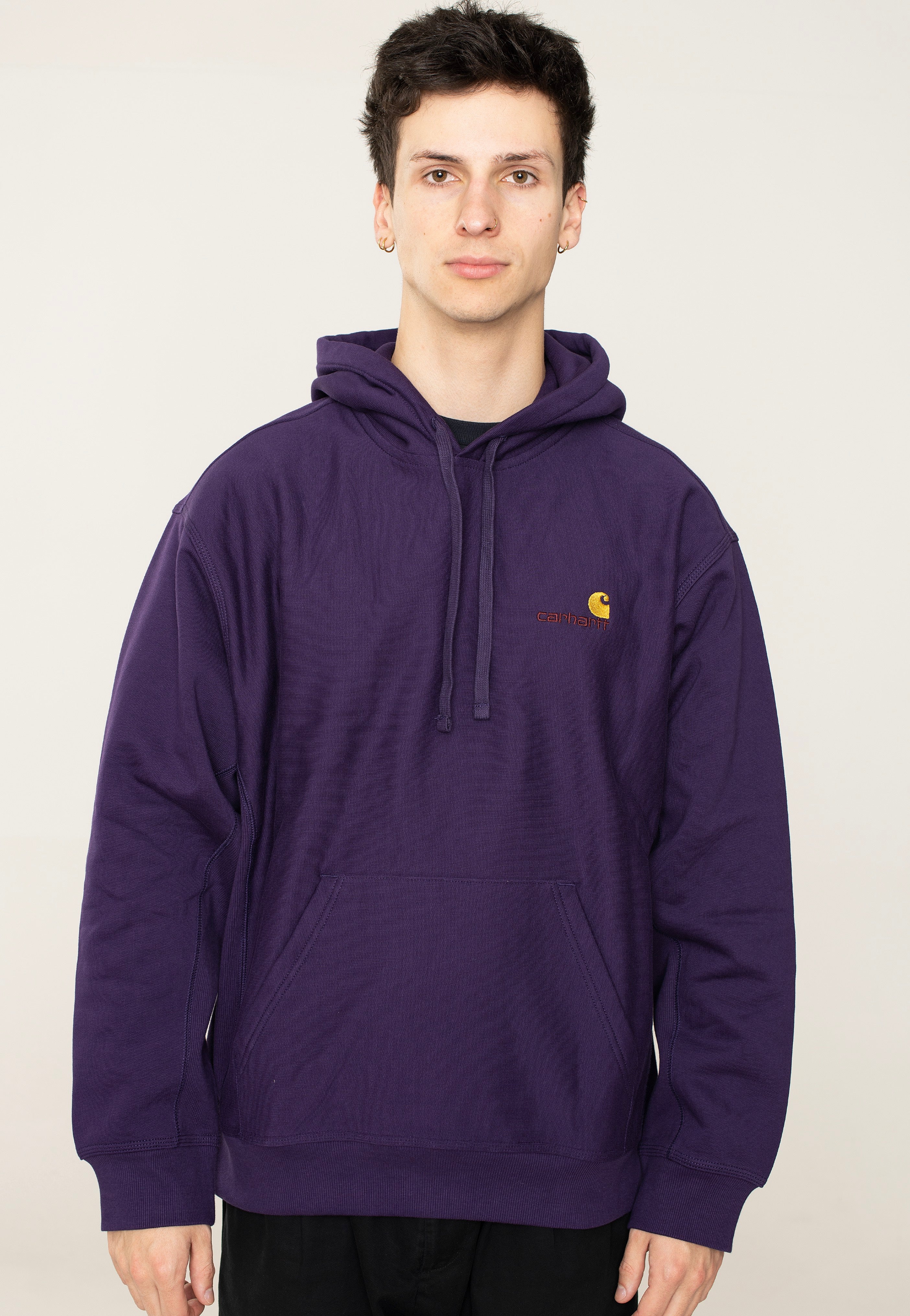 Carhartt WIP - Hooded American Script Cassis - Hoodie | Men-Image