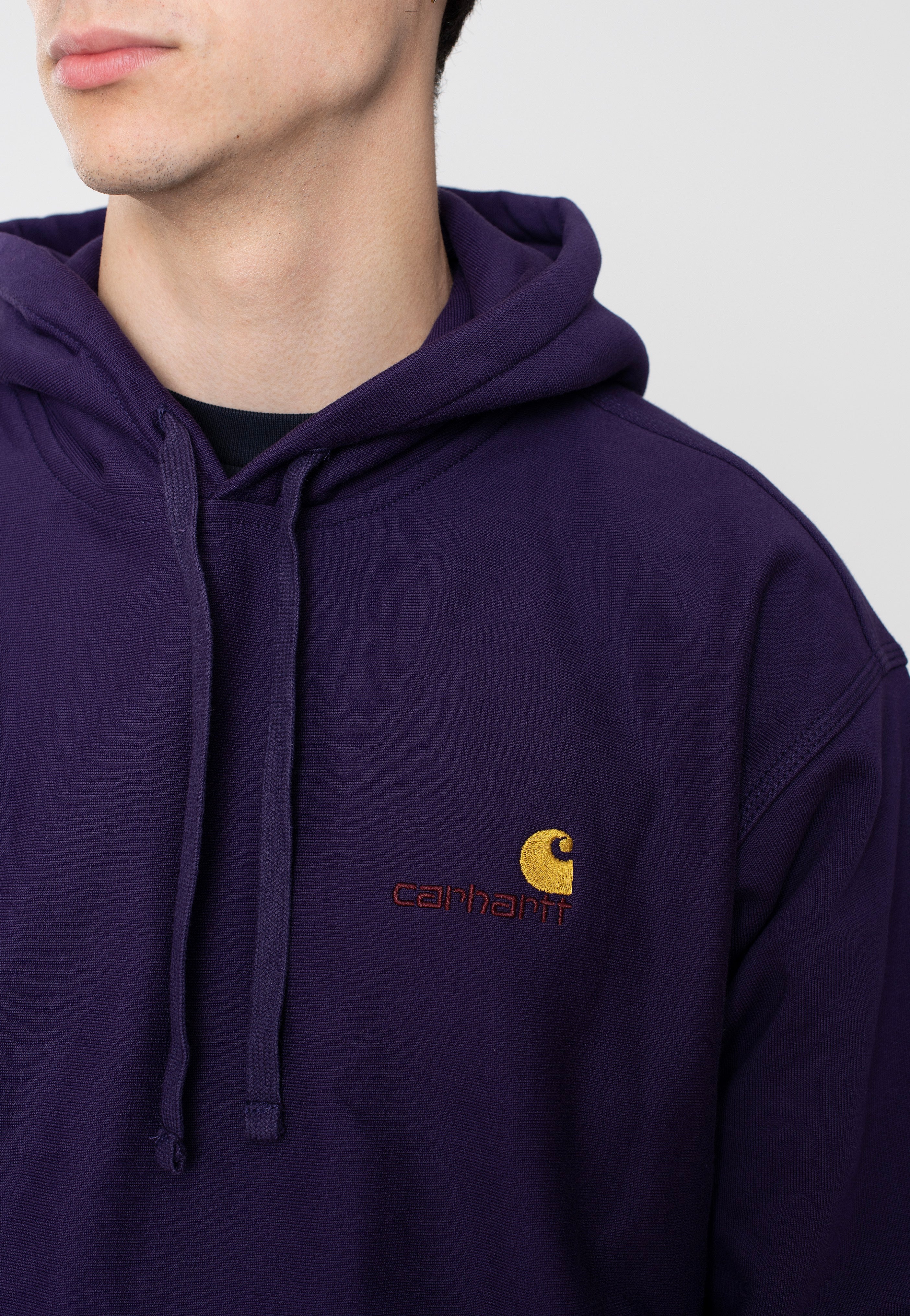 Carhartt WIP - Hooded American Script Cassis - Hoodie | Men-Image