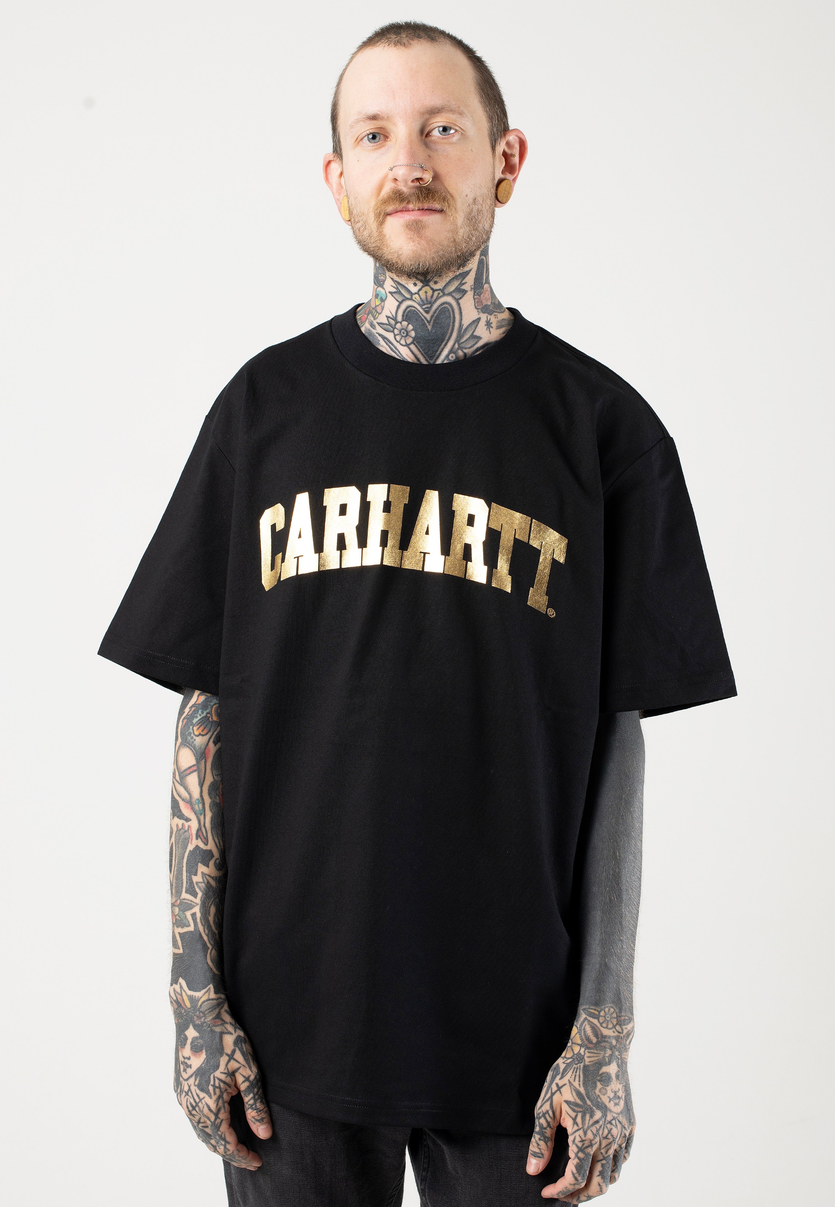 Carhartt WIP - University Black/Gold - T-Shirt | Men-Image