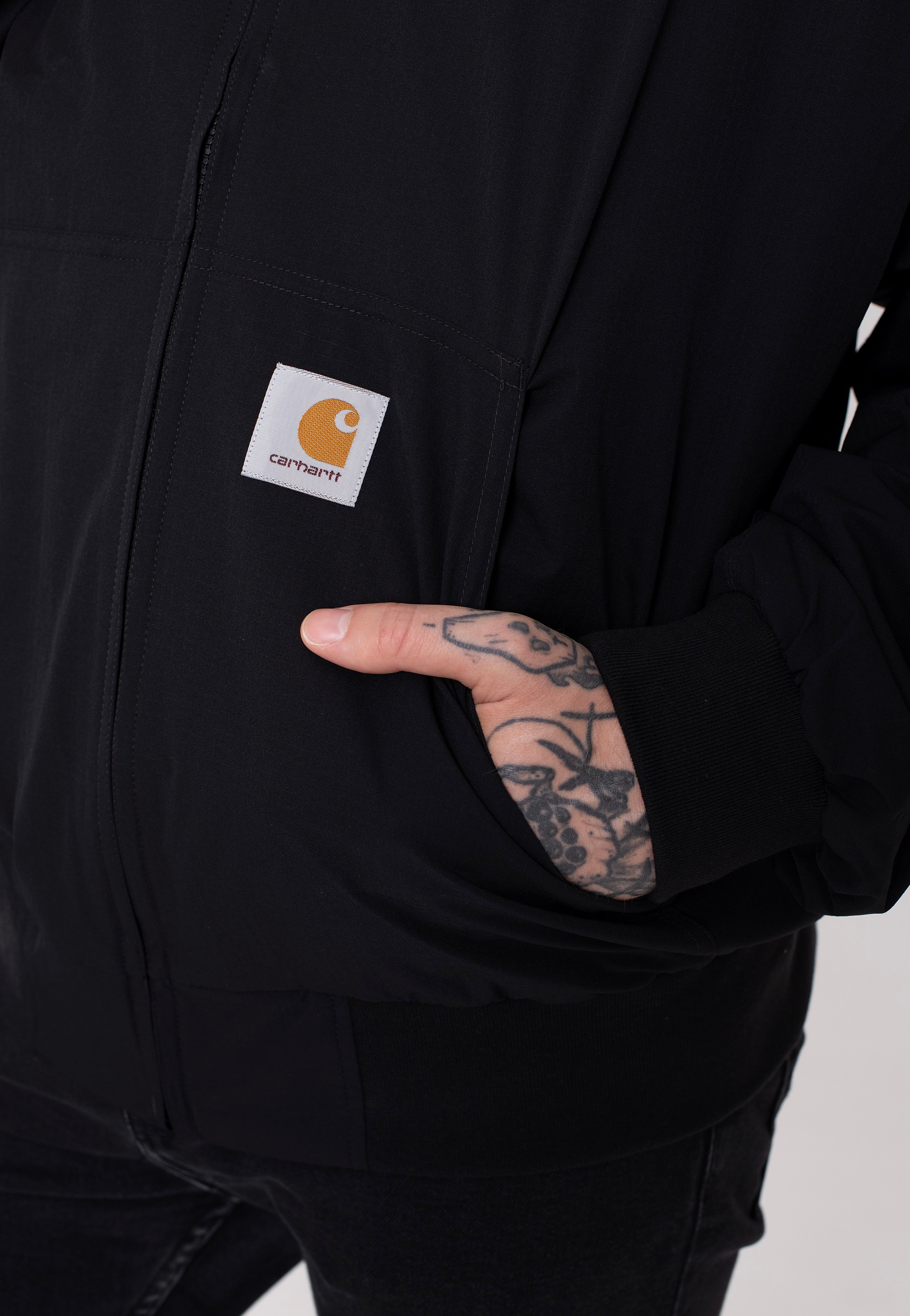 Carhartt WIP - Active Bomber Black - Jacket | Men-Image