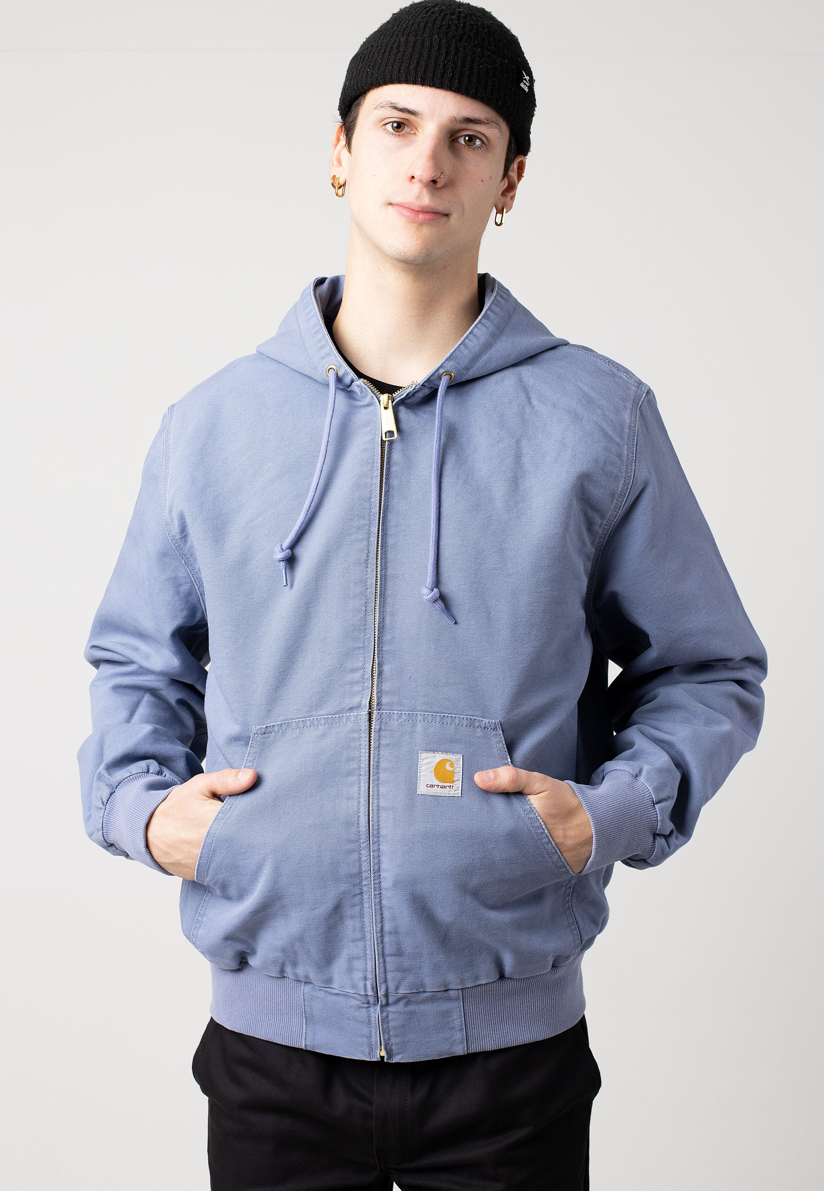 Carhartt WIP - Active Aged Canvas Bay Blue - Jacket | Men-Image