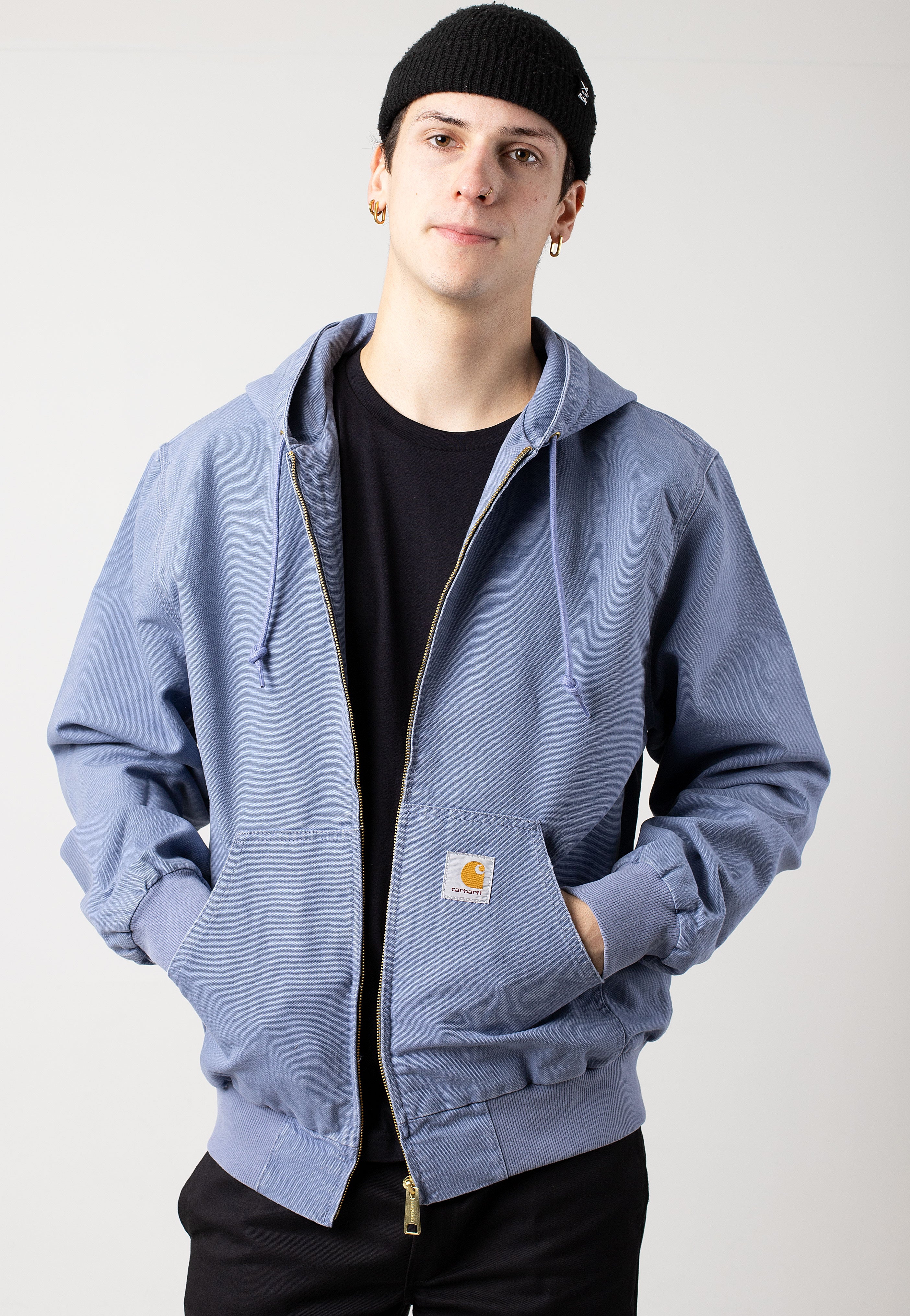 Carhartt WIP - Active Aged Canvas Bay Blue - Jacket | Men-Image